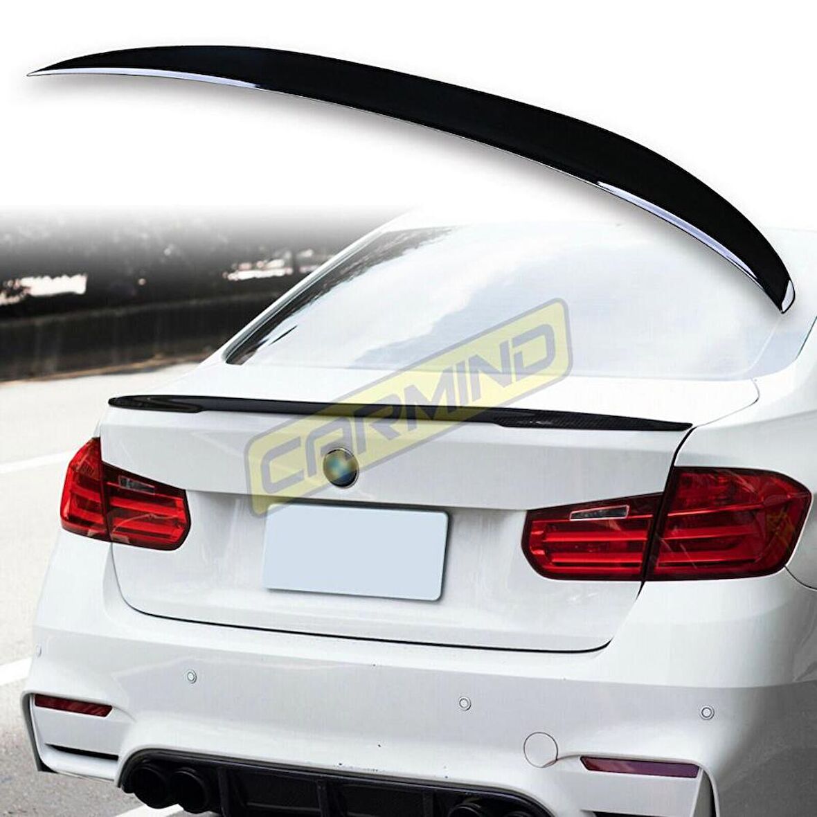 Bmw 3 Serisi F30 M Performance Bagaj Üstü Spoiler Piano Black