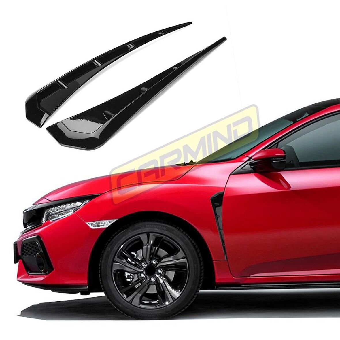 Honda Civic FC5 FK7 Uyumlu Yan Çamurluk Venti (2 Adet)