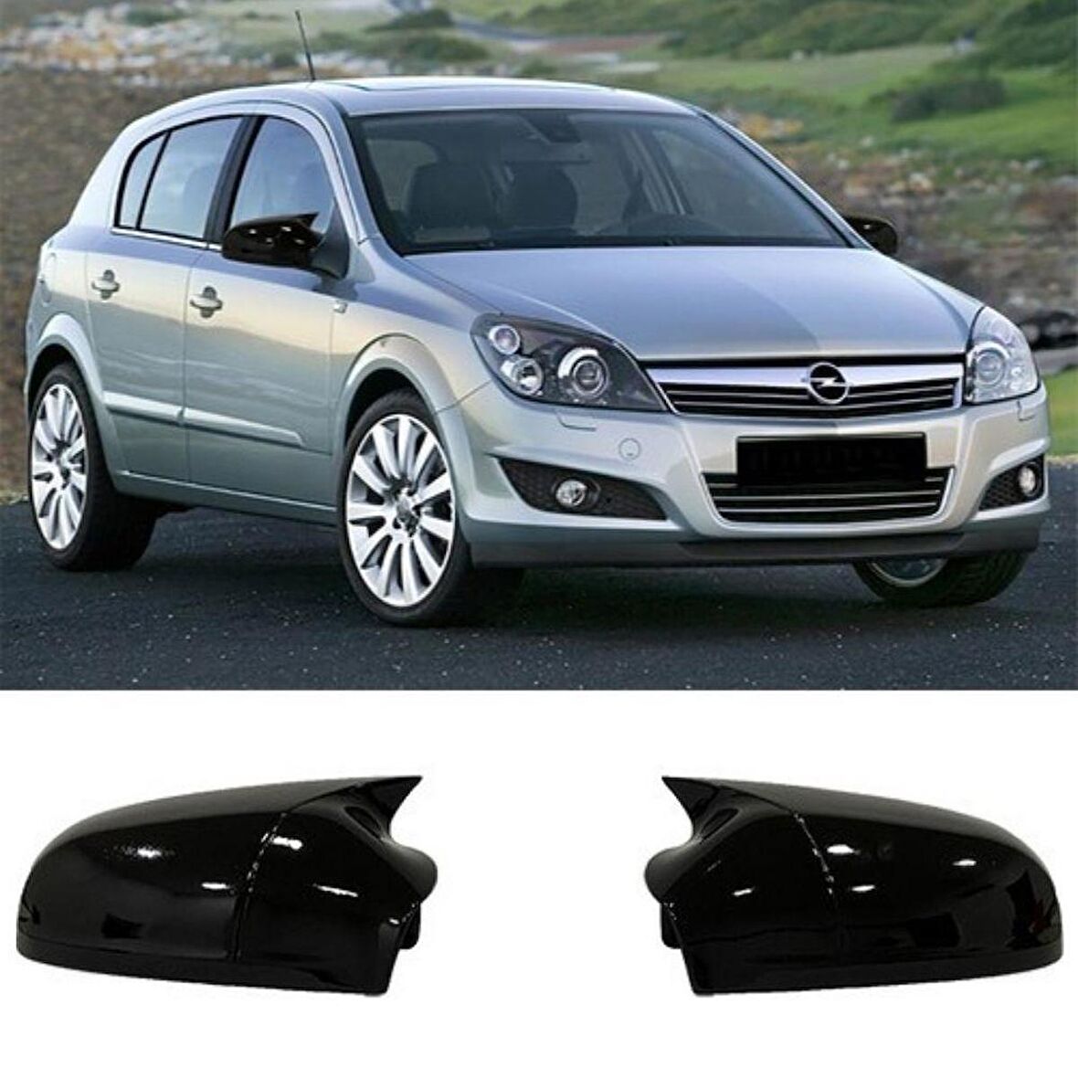 Opel Astra H Batman Yarasa Ayna Kapağı 2009-2014 (Makyajlı)