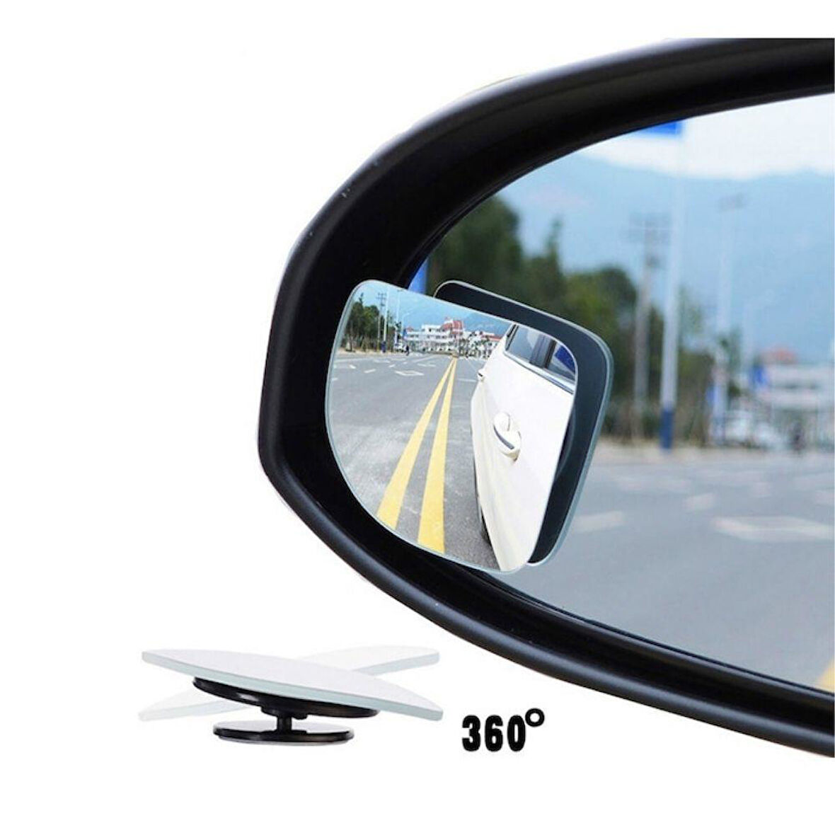 Carmind Oval Araç Kör Nokta Aynası