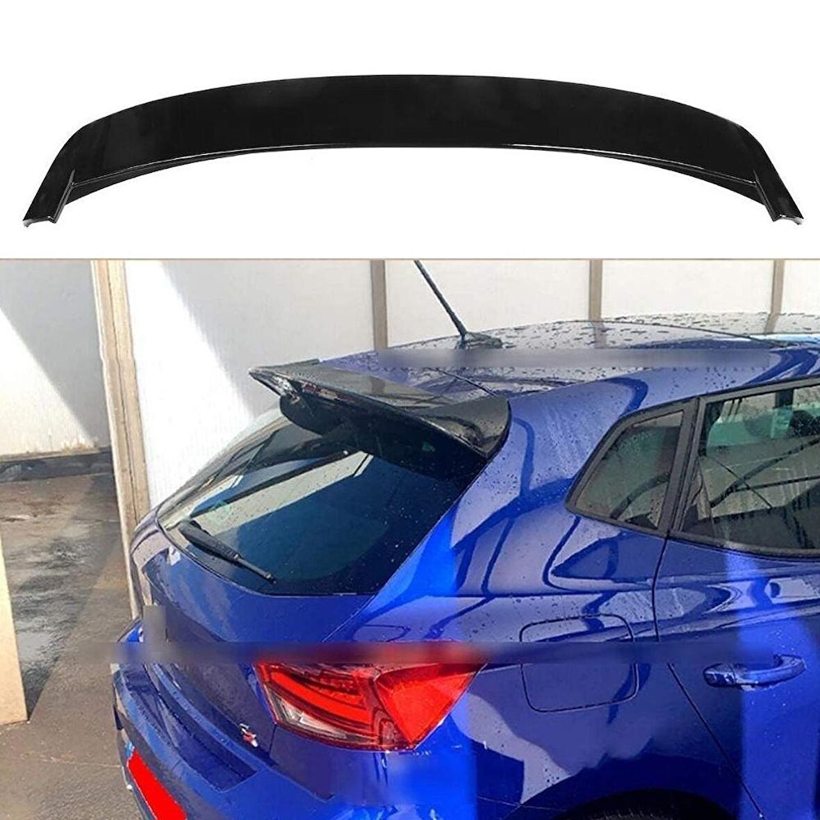 Seat İbiza Piano Black Spoiler ABS Plastik 2017-2019