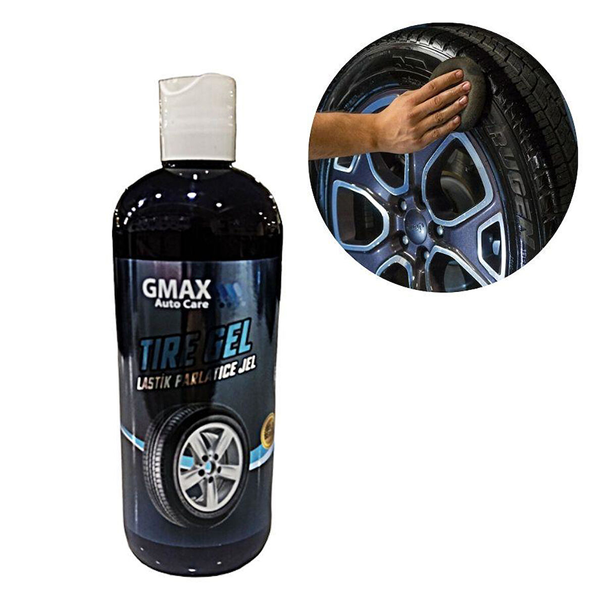 Gmax Lastik Parlatıcı Jel 450ml