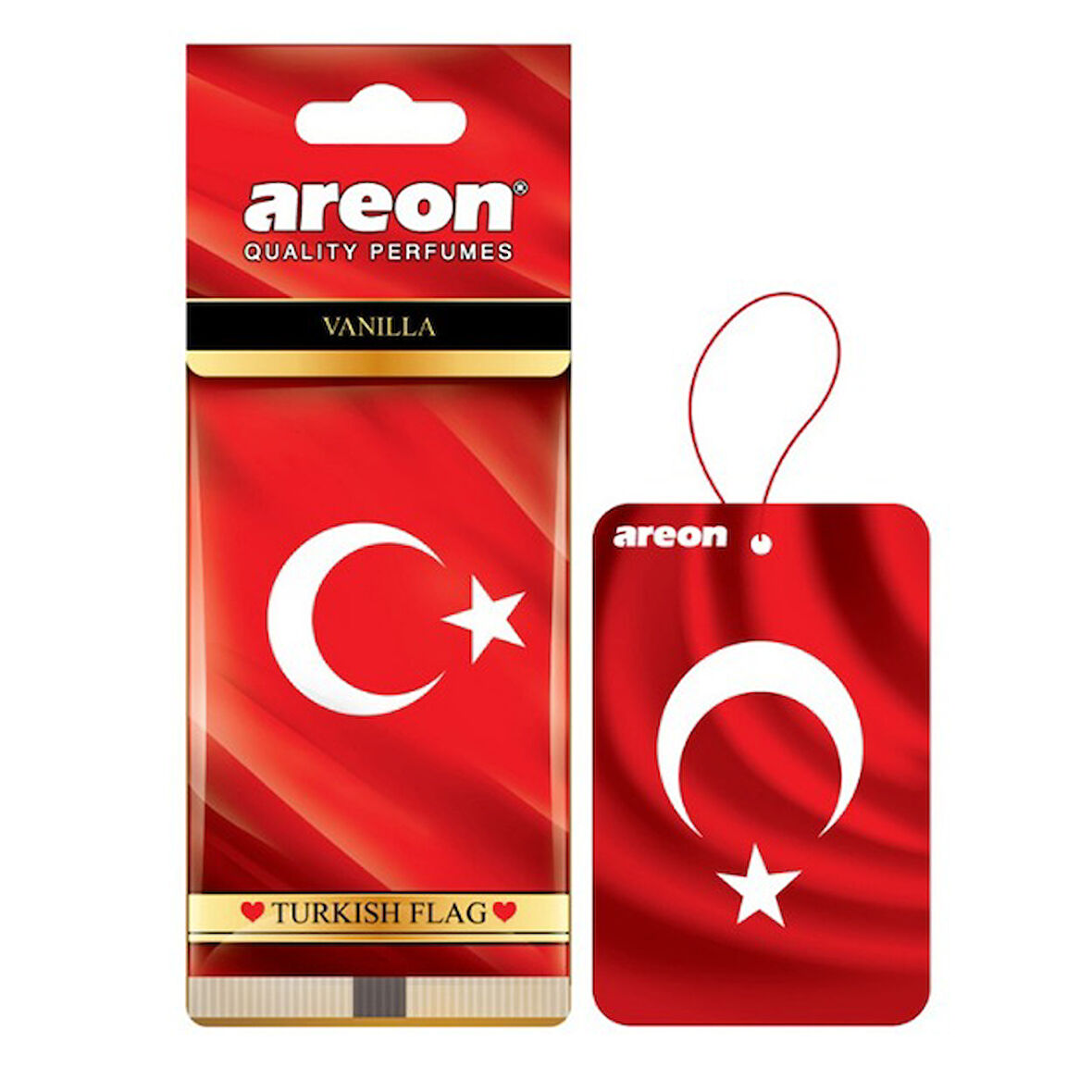 AREON Türk Bayrağı Bubble Gum Oto Araç Kokusu