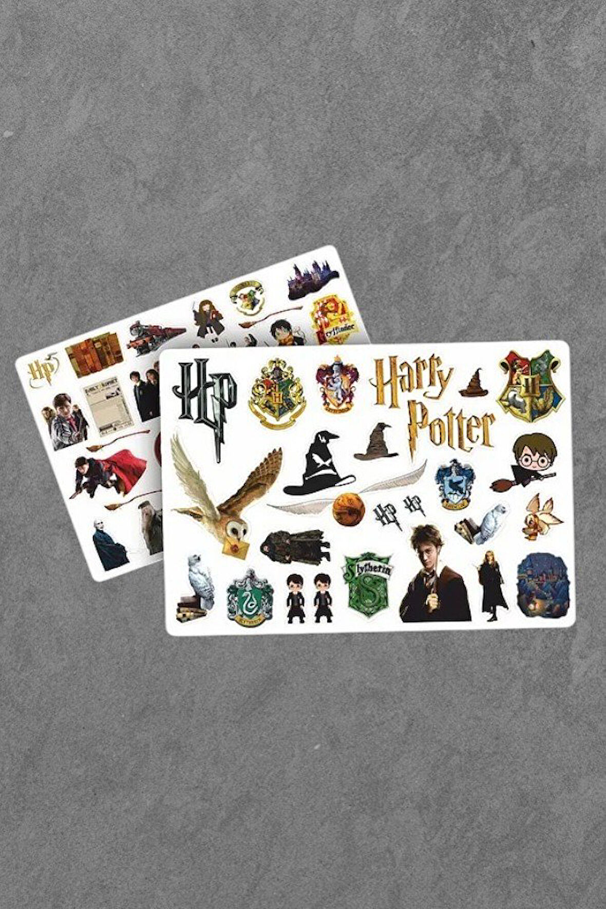 Harry Potter Sticker 2-5cm Arası 2 Sayfa 54 Adet Etiket