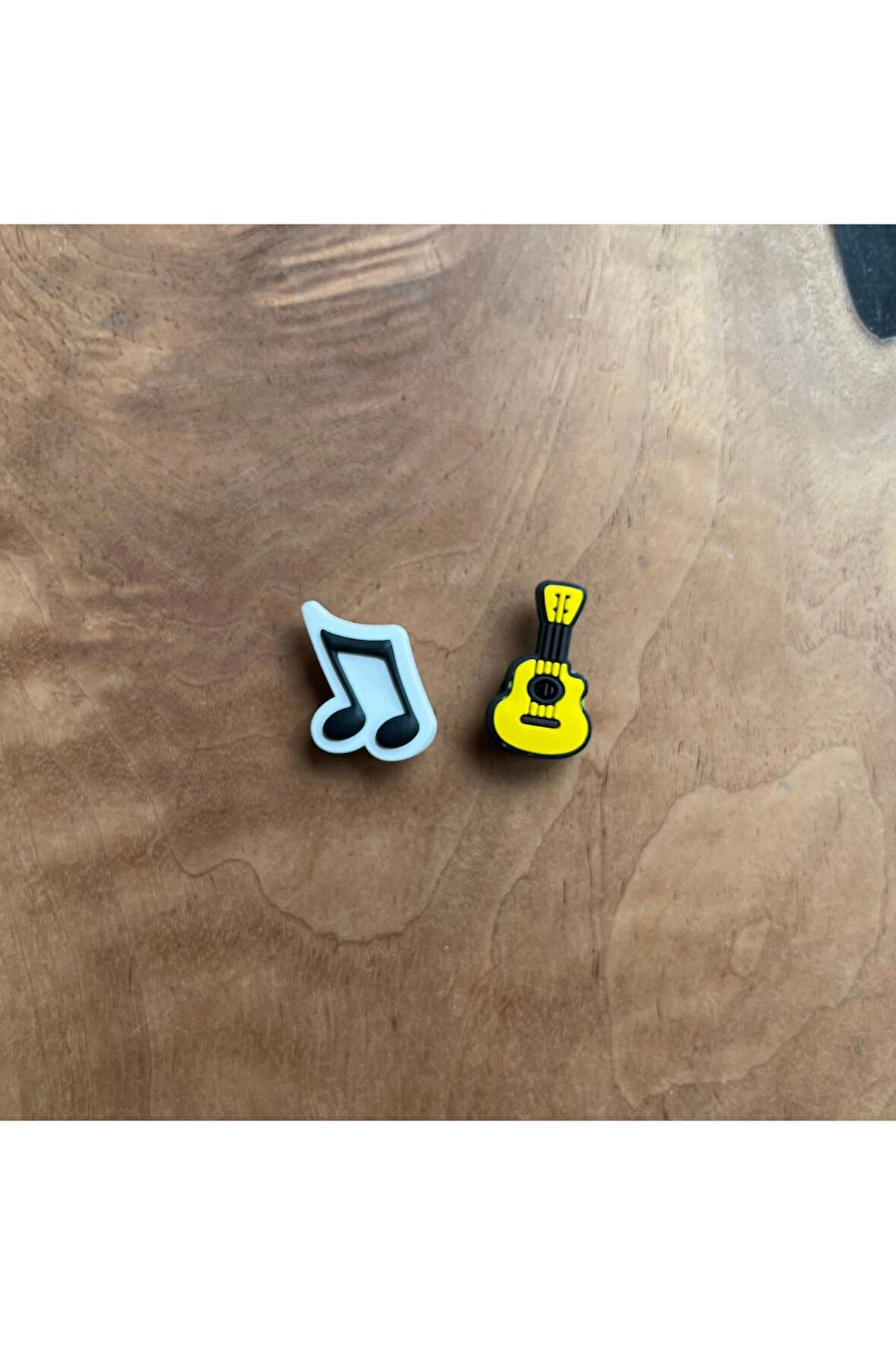 Jibbitz Terlik Süsü 2 Li Set Nota ve Gitar