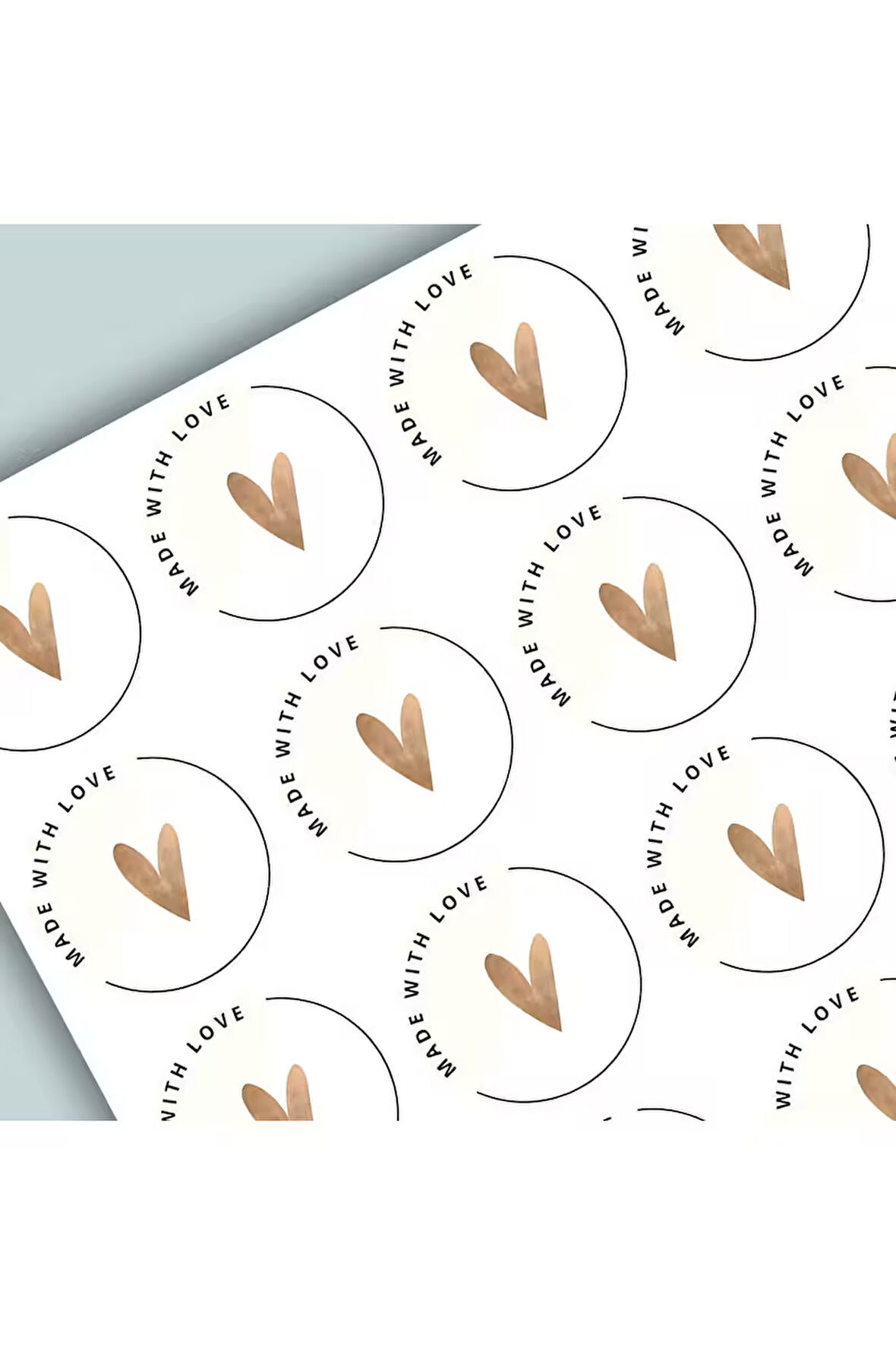 Thank You Sticker Teşekkürler Etiketi Kargo Ambalaj Paketleme 3,5 cm 105 Adet Kuşe Yapışkanlı Parlak