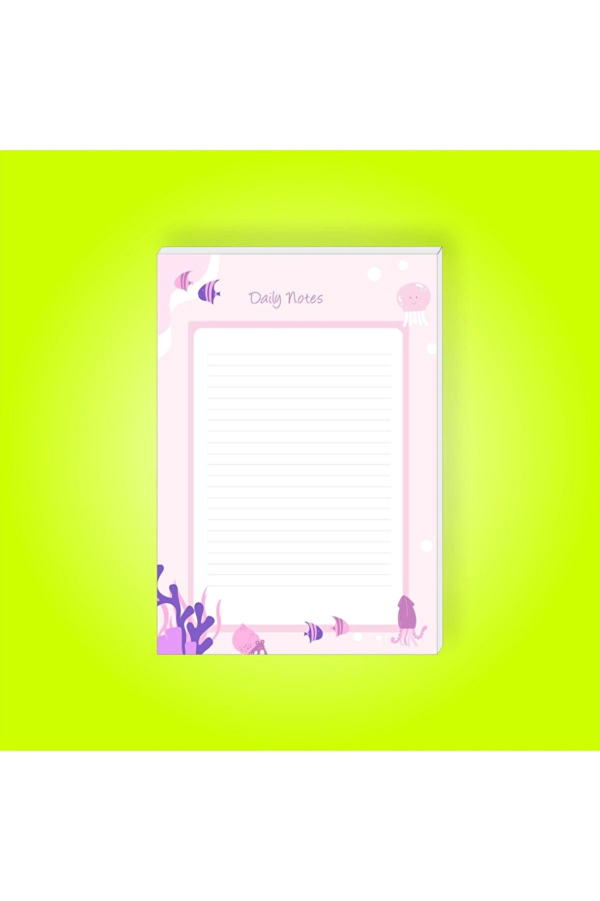 Notes | Planner | Notepad | Notebook | Not Defteri | A5 Bloknot
