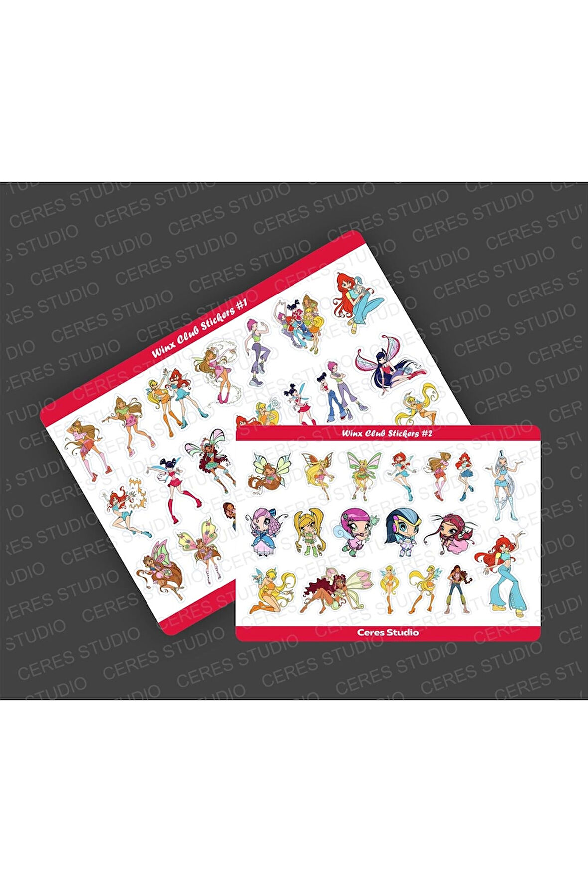 Winx Club 2 Sticker Etiket Çıkartma - 2 Sayfa 39 Etiket
