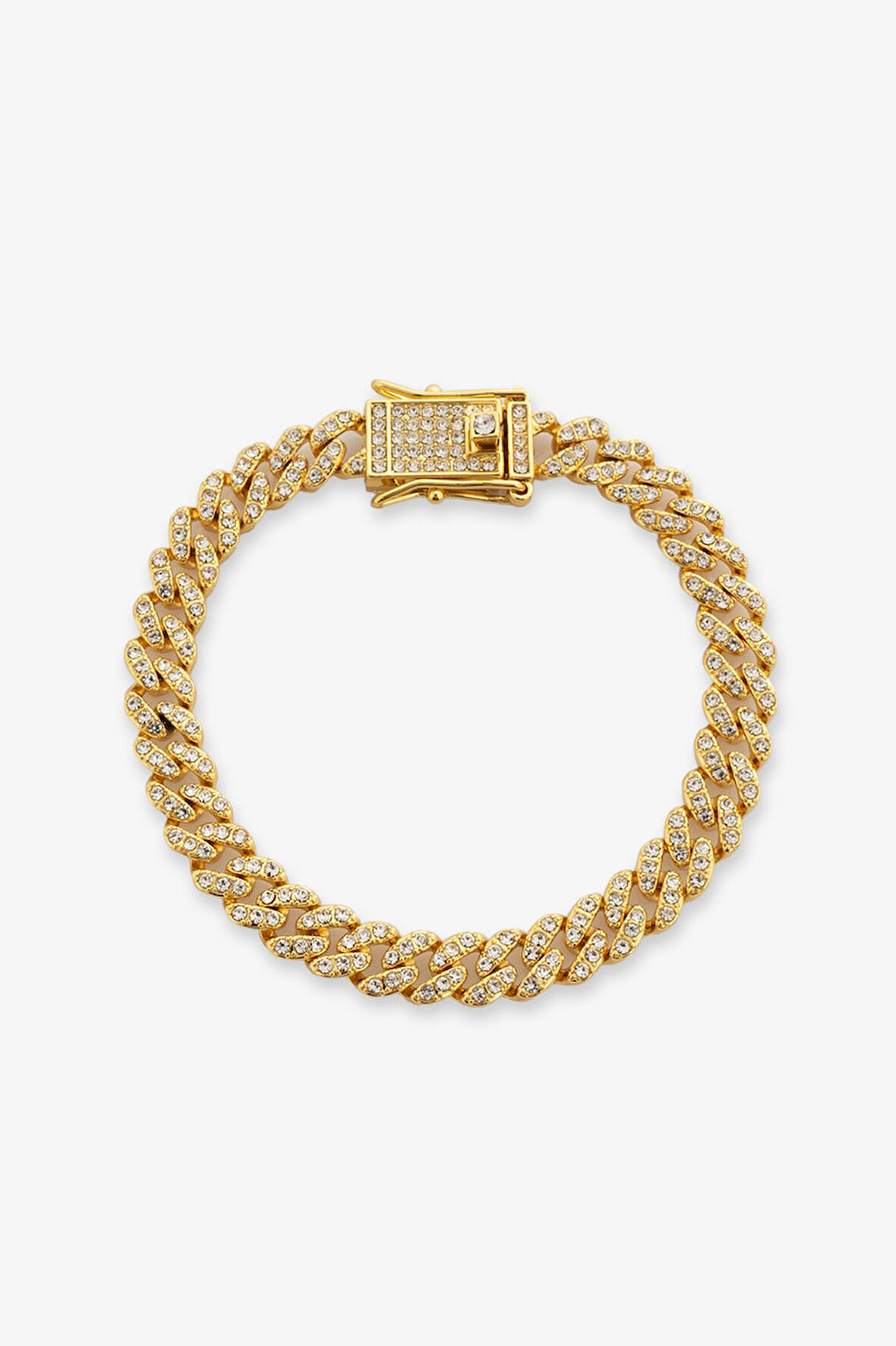 8mm Cuban Chain Bileklik CS1209AL