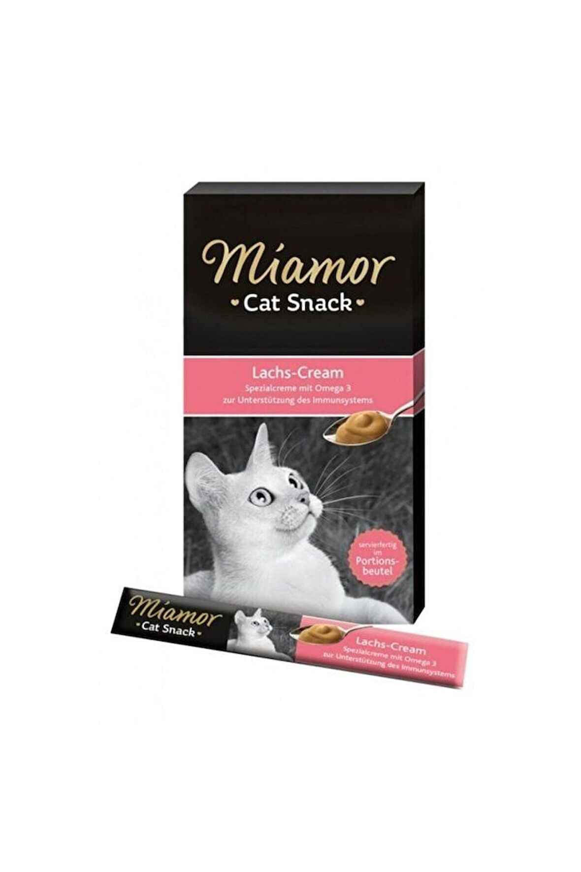 Mıamor Cream Somonlu Kedi Ödülü 6x15 Gr