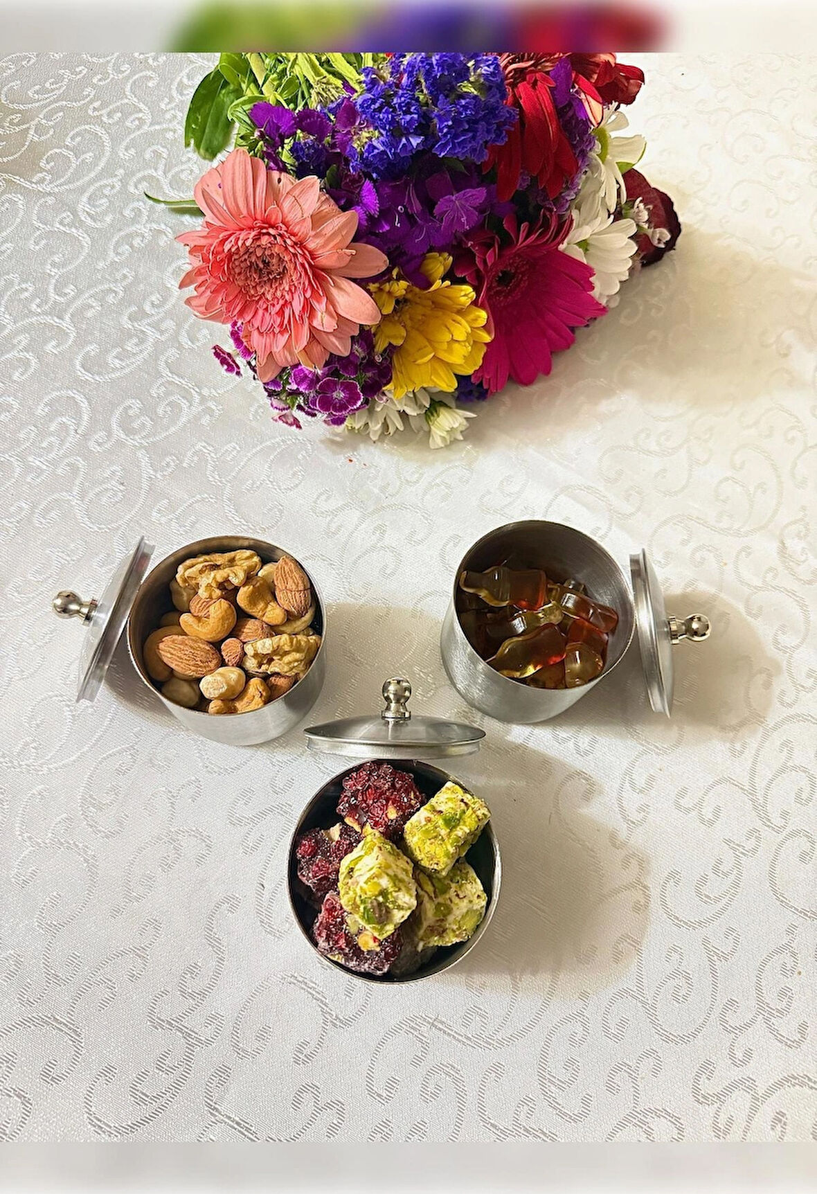 ÇEREZLİK 3'LÜ PASLANMAZ ÇELİK SET 430 KALİTE