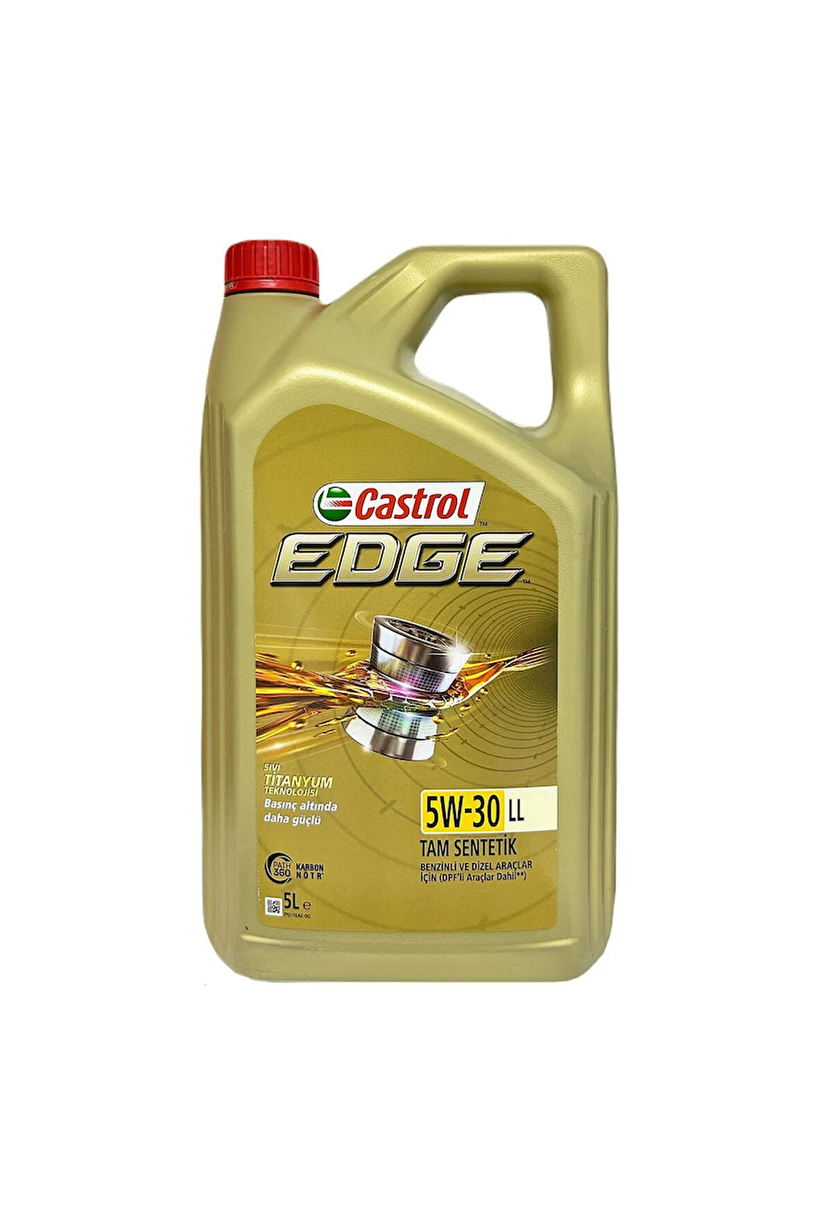 Edge Titanyum 5w-30 Ll Dpf'li Motor Yağı 4 L + Cam Sabunu 80 Ml