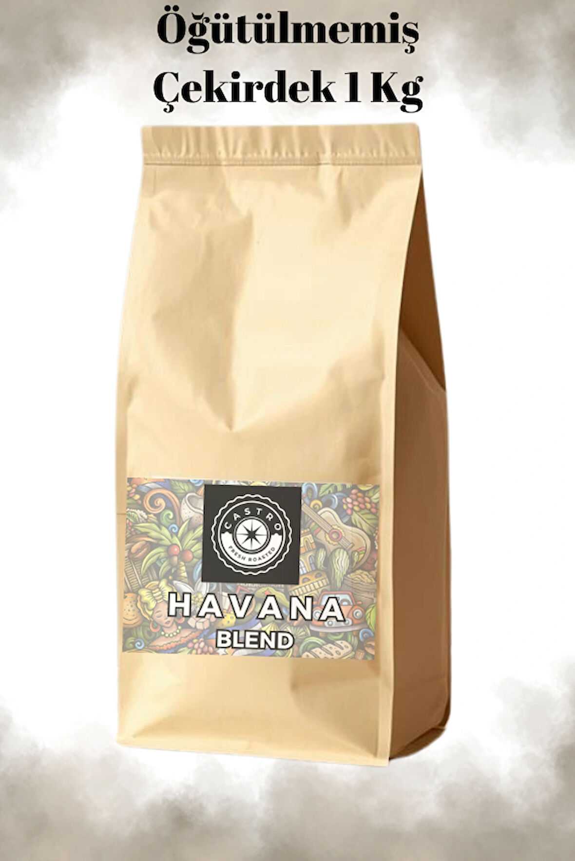 Castro Havana Blend Öğütülmemiş Çekirdek Kahve 1 kg