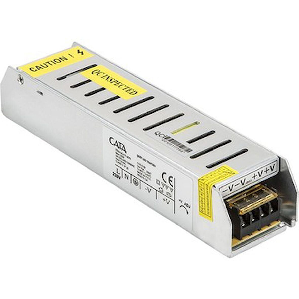 Cata 10 Amper Şerit Led Trafosu ( 120W ) (Slim Model)