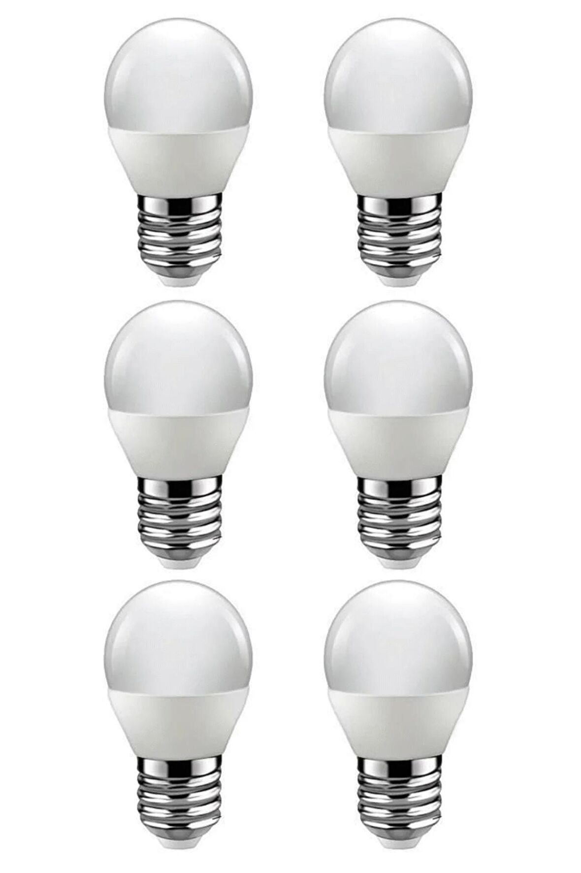 Asyagrup Cata ( Edison ) 6w Led Ampul / Mini Boy - Beyaz Işık - 6 Adet