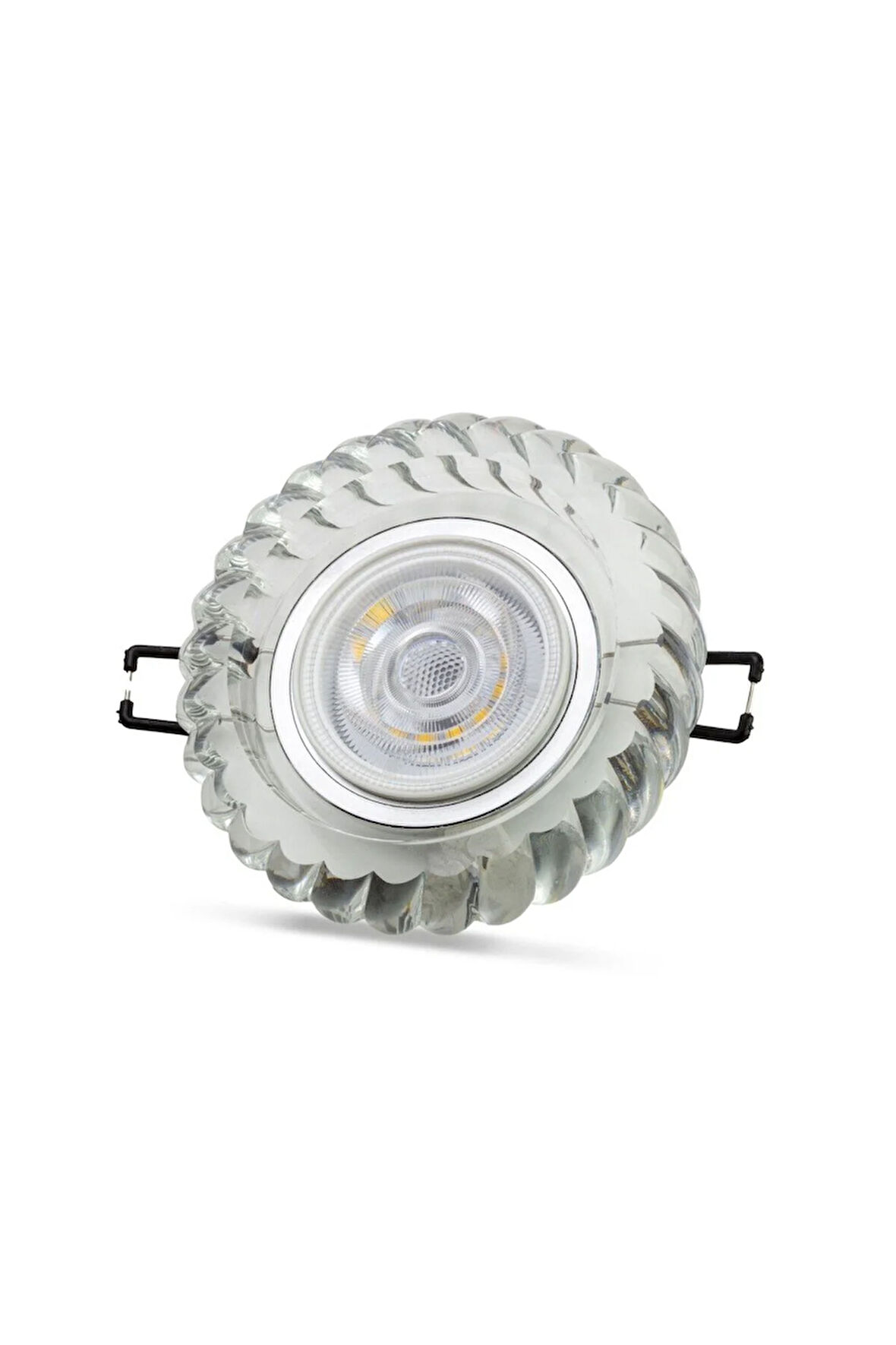 3 W Gardenya Led Cam Spot Kasası - Sarı Işık (4000K) - Yuvarlak - Sıva Altı - CT-6600