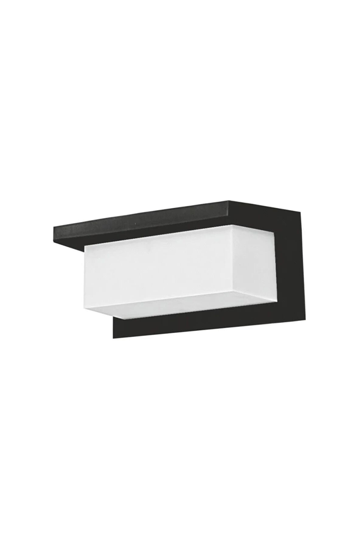 Asyagrup Cata ( Cunda ) 30w Modern Led Aplik / Siyah Kasa - Günışığı 