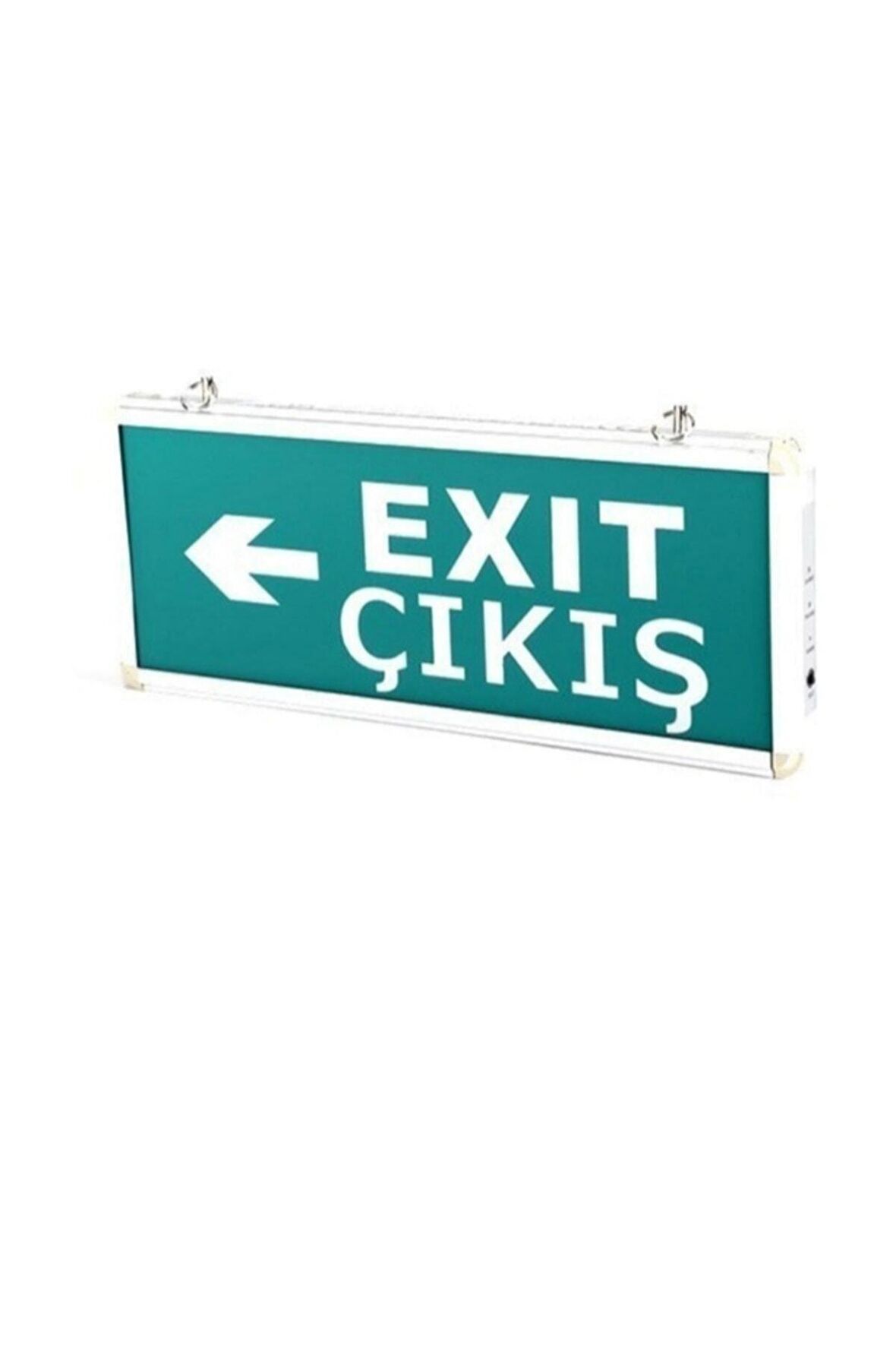 Ledli Işıklı Acil Çıkış / Exit Yönlendirme Levhası Sağ Sol Yön Ok