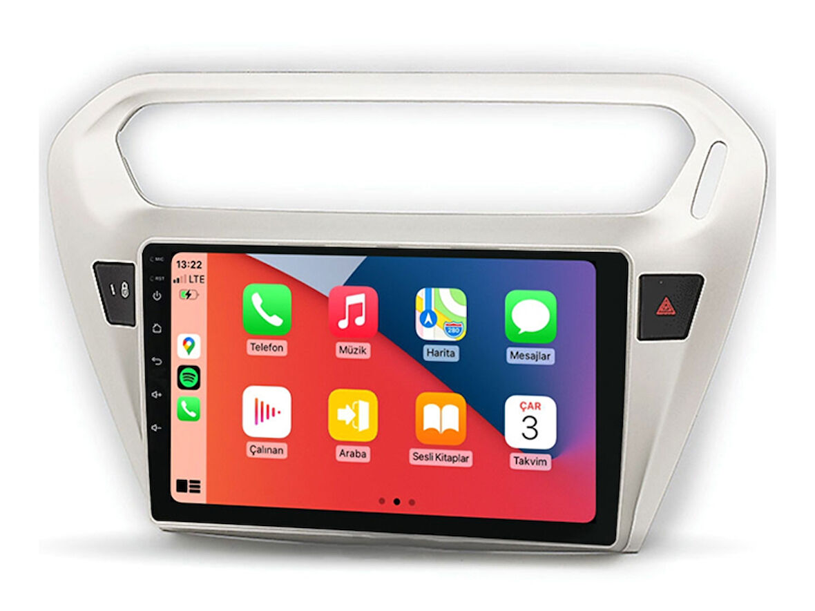 Citroen C-Elysee Multimedya (2012-2020) 4 GB RAM 64 GB Hafıza 8 Çekirdek Navigatör