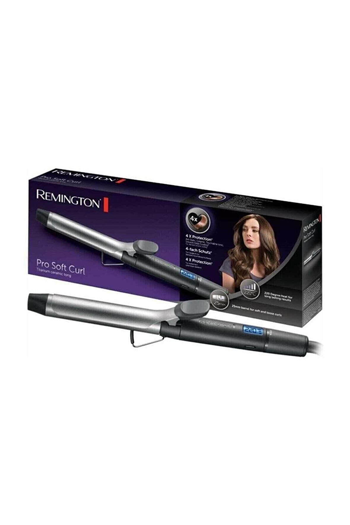 Remington CI6525 Pro Soft Curl 25 mm Titanyum Seramik Saç Maşası