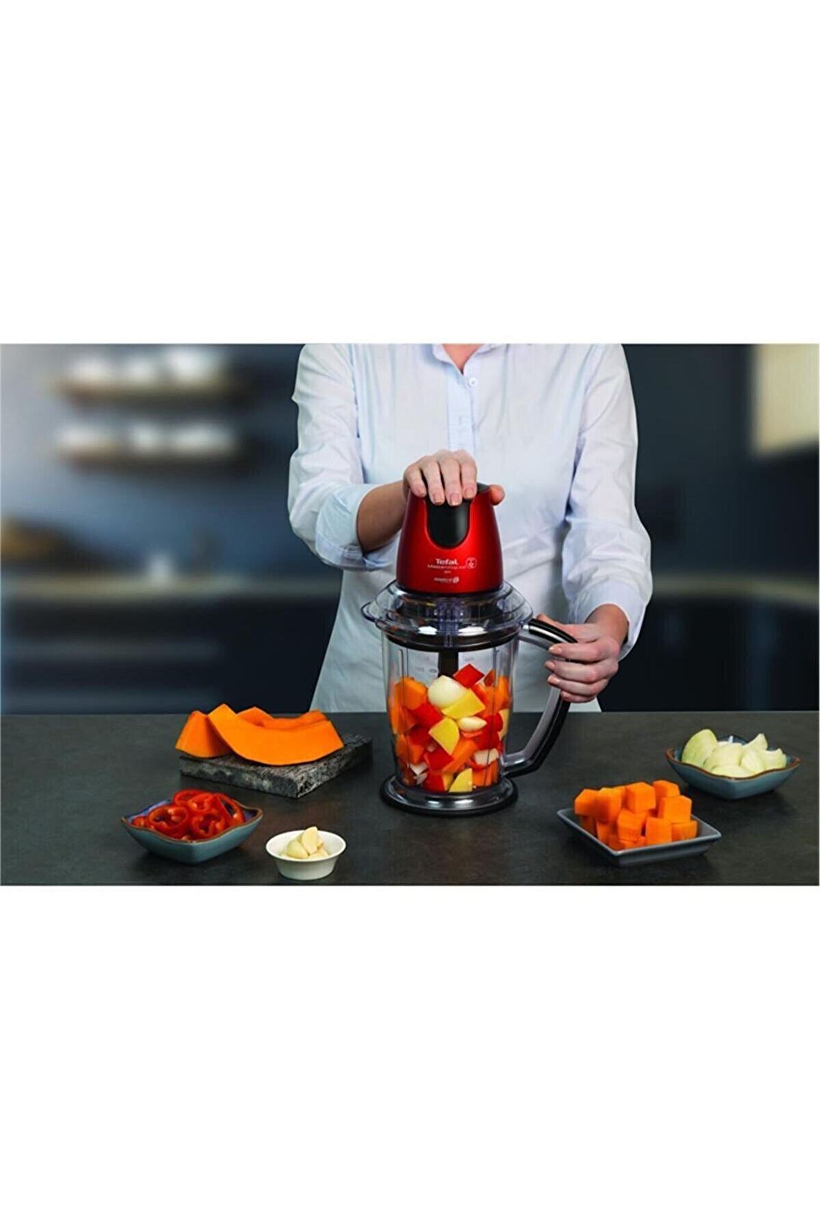 Tefal Masterchop Xxl Maxi 4 Bıçaklı 1,5 lt Doğrayıcı Rondo