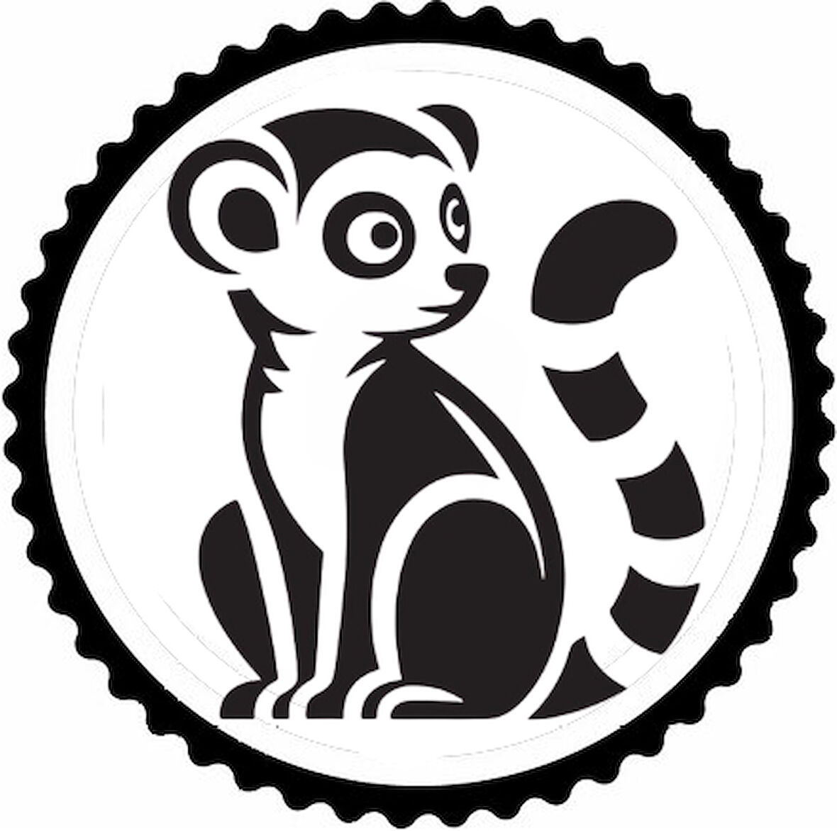 Lemur Tasarım Sticker 10 x 10 cm