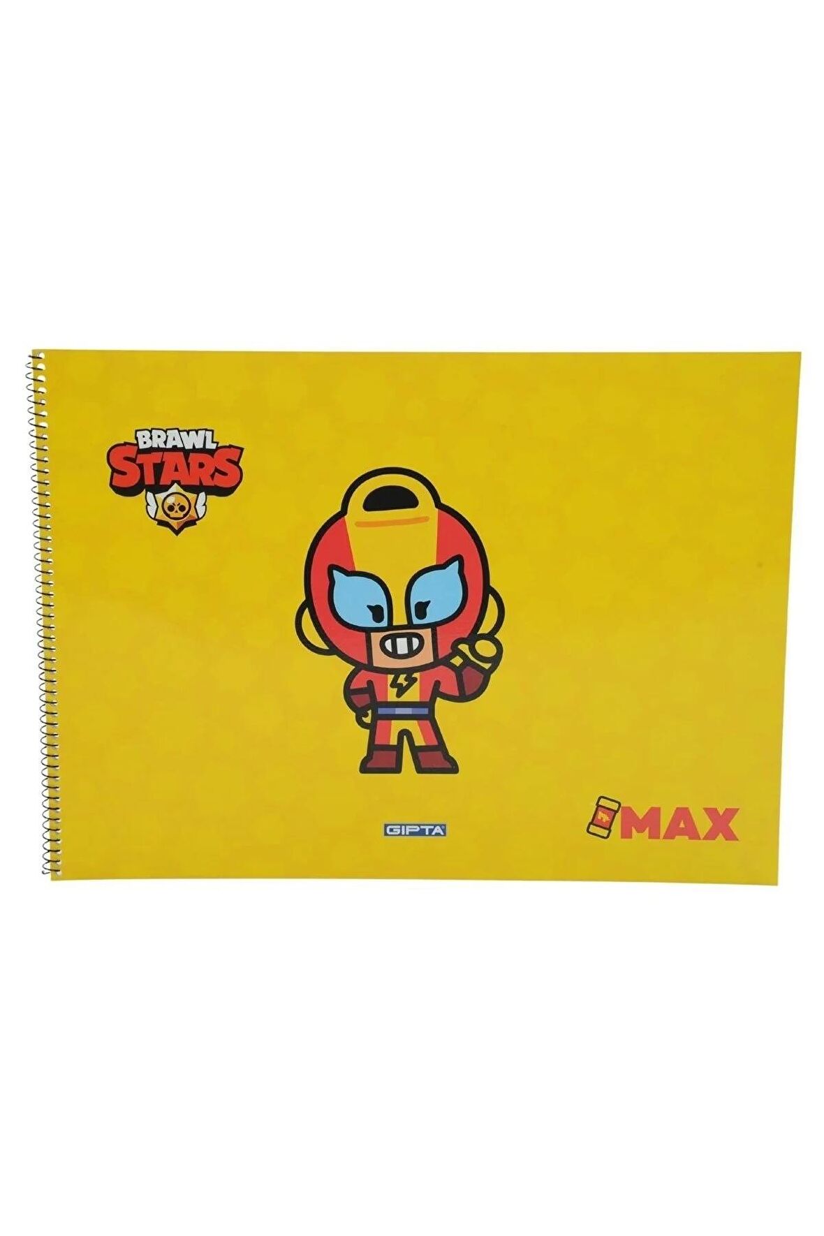 Brawl Star Spiralli Resim Defteri 15 Yaprak 25x35 Cm