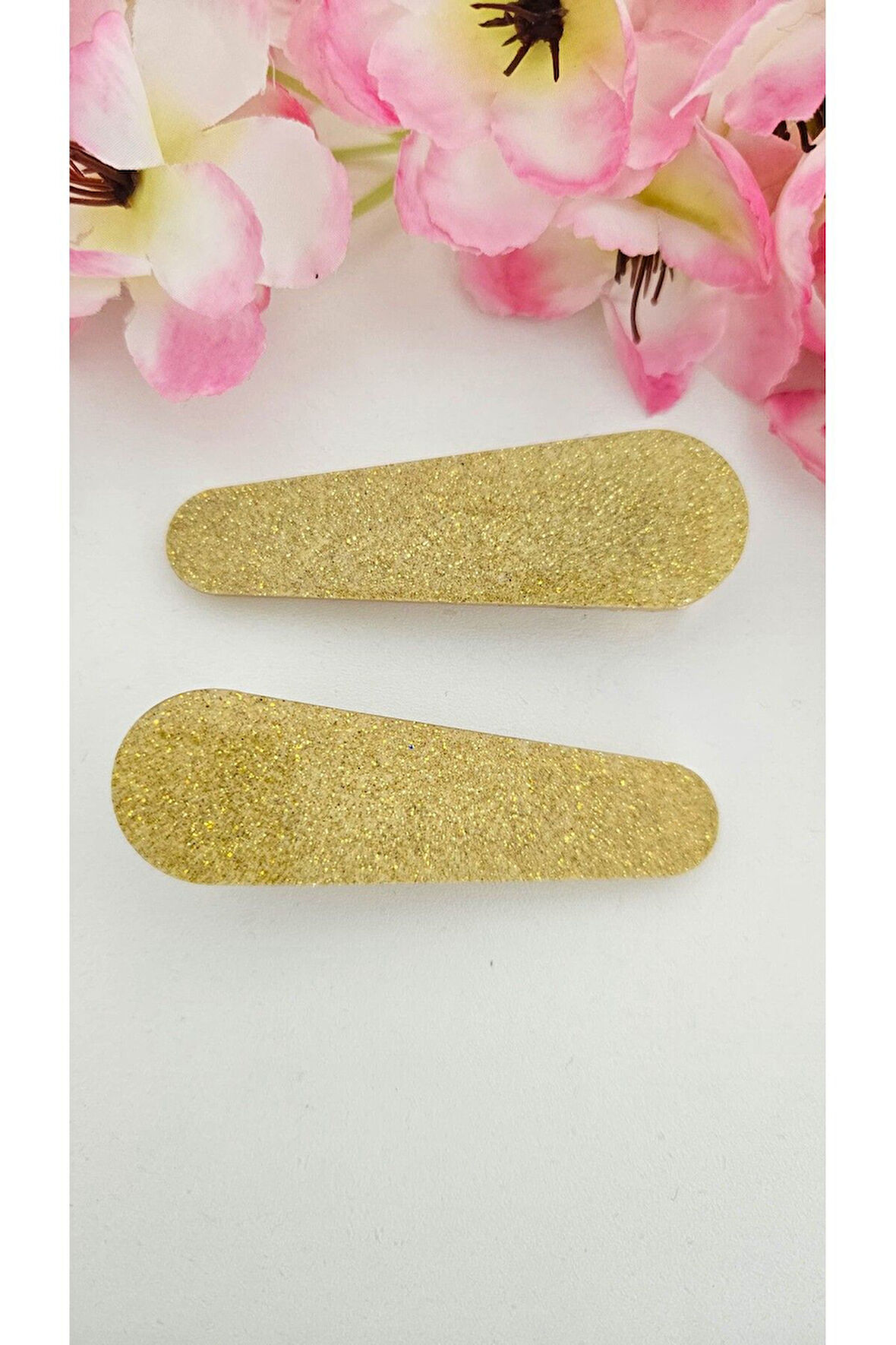 Karanlıkta Parlayan Yan Toka 2 adet Altın Sarısı 7 cm