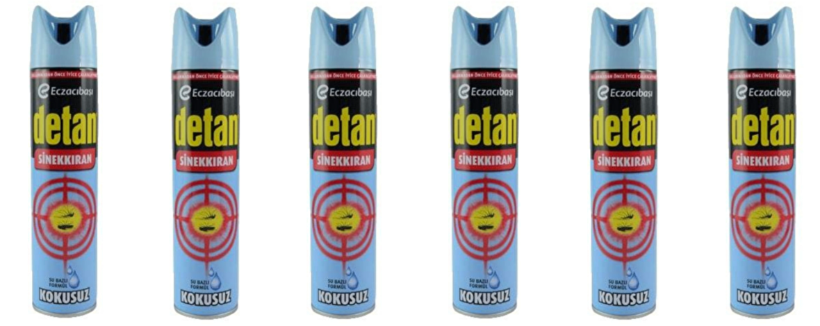 DETAN SİNEKKIRAN KOKUSUZ 275 ML x 6 ADET