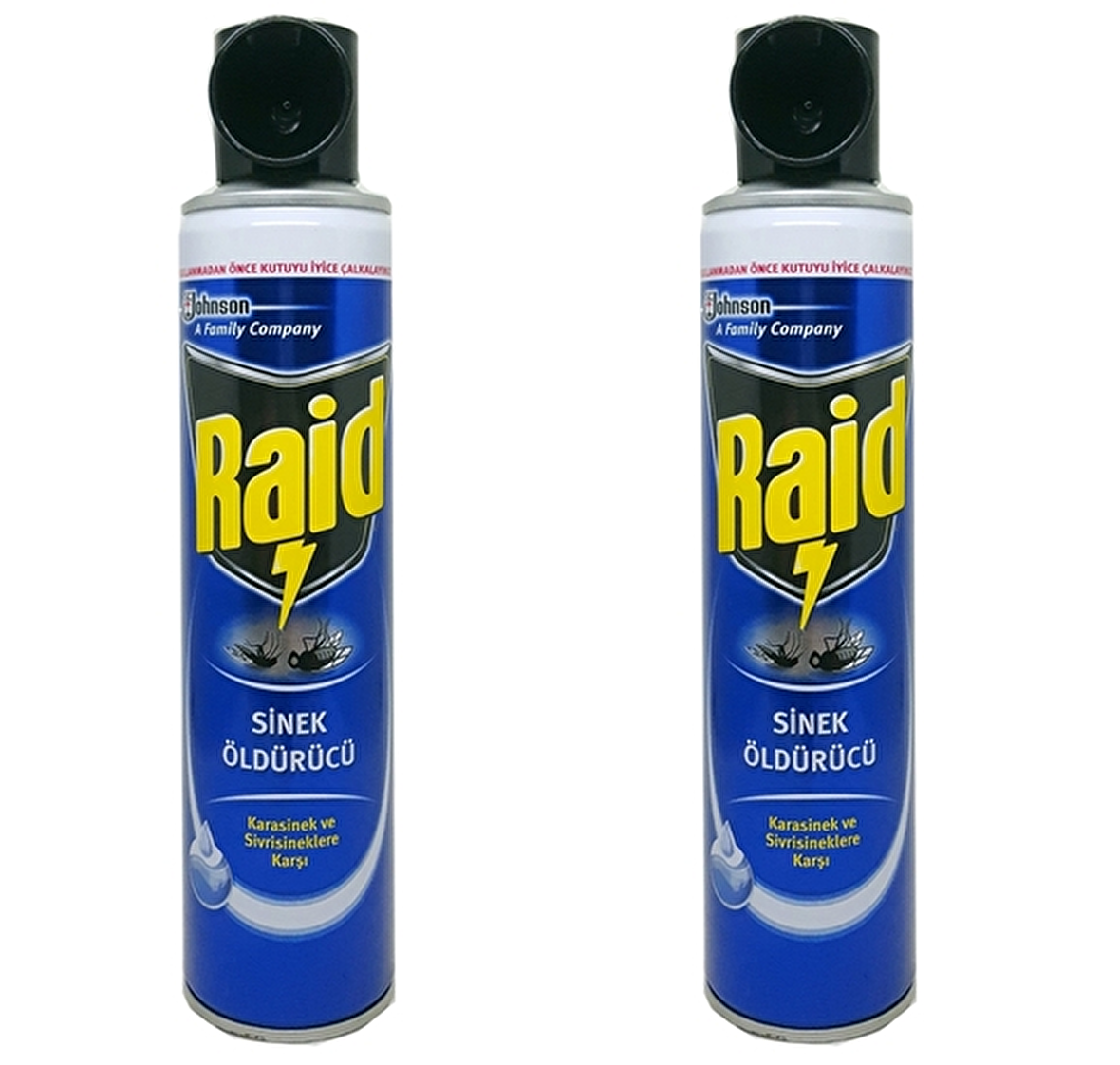 RAİD SİNEK ÖLDÜRÜCÜ SPREY 300 ML x 2 ADET