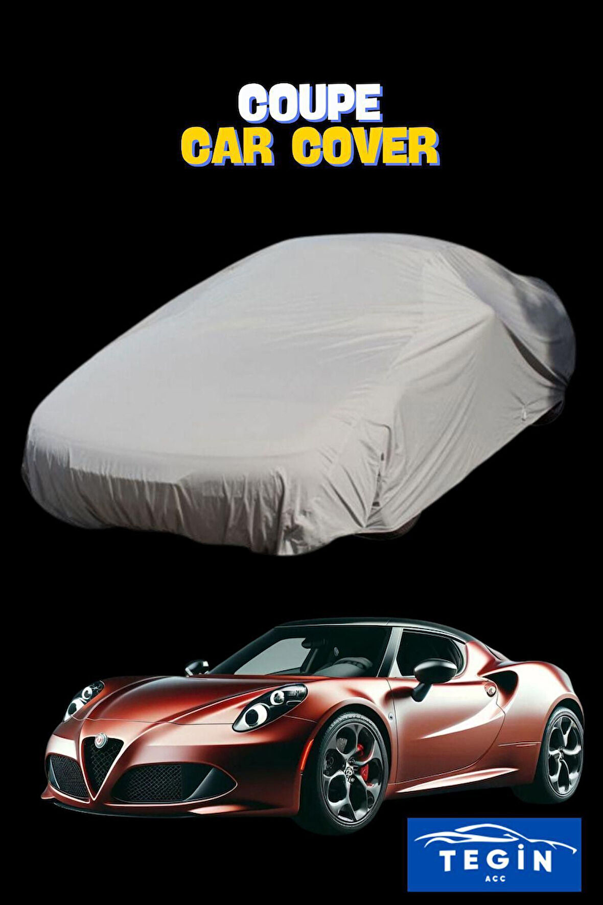 Honda Civic 1972 - 1979 Coupe Uyumlu SolarBlock Araba Brandası Örtüsü