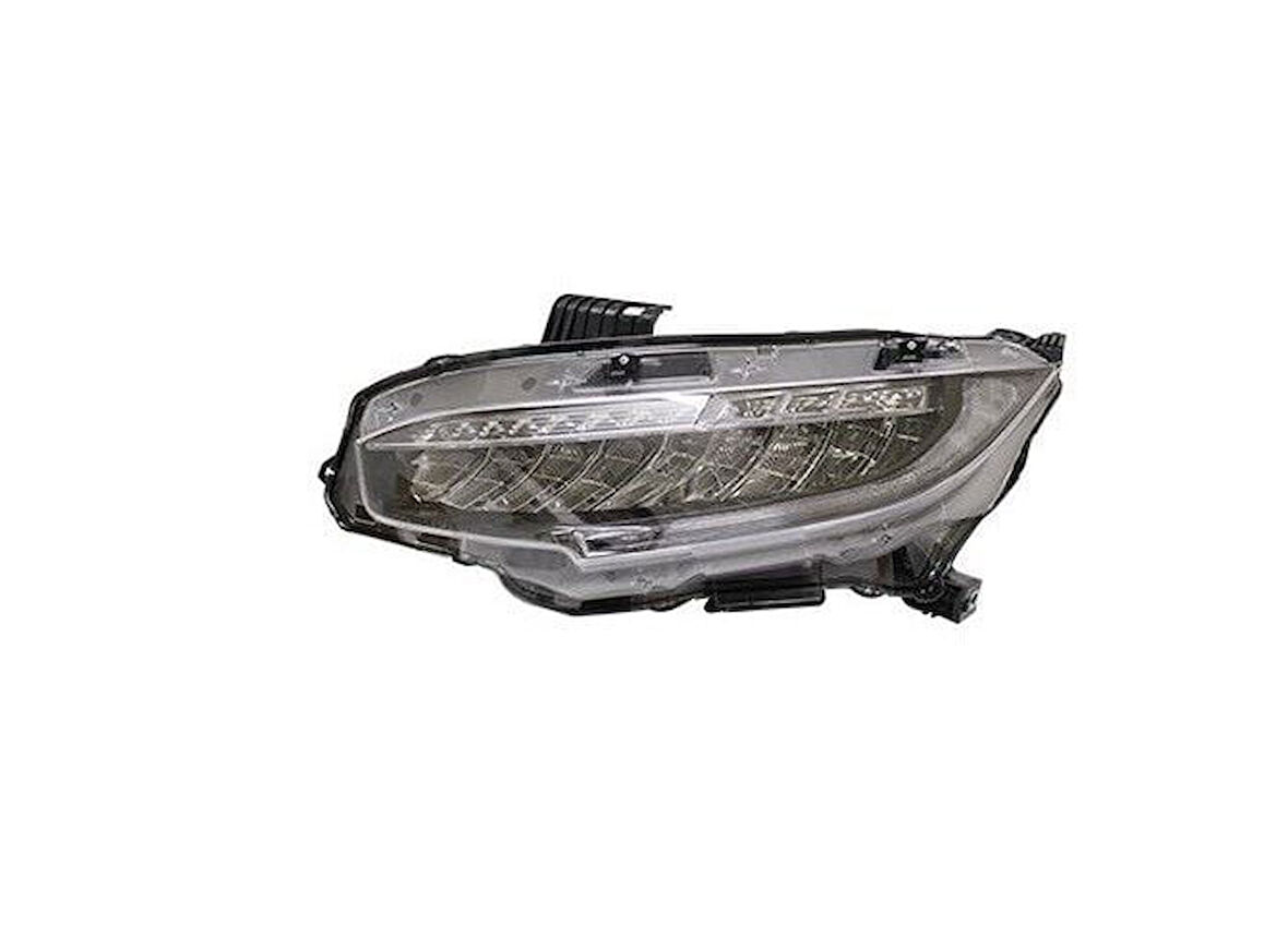 Honda Civic 2017-2021 Arası Uyumlu Sol Ön Far (Komple LED)