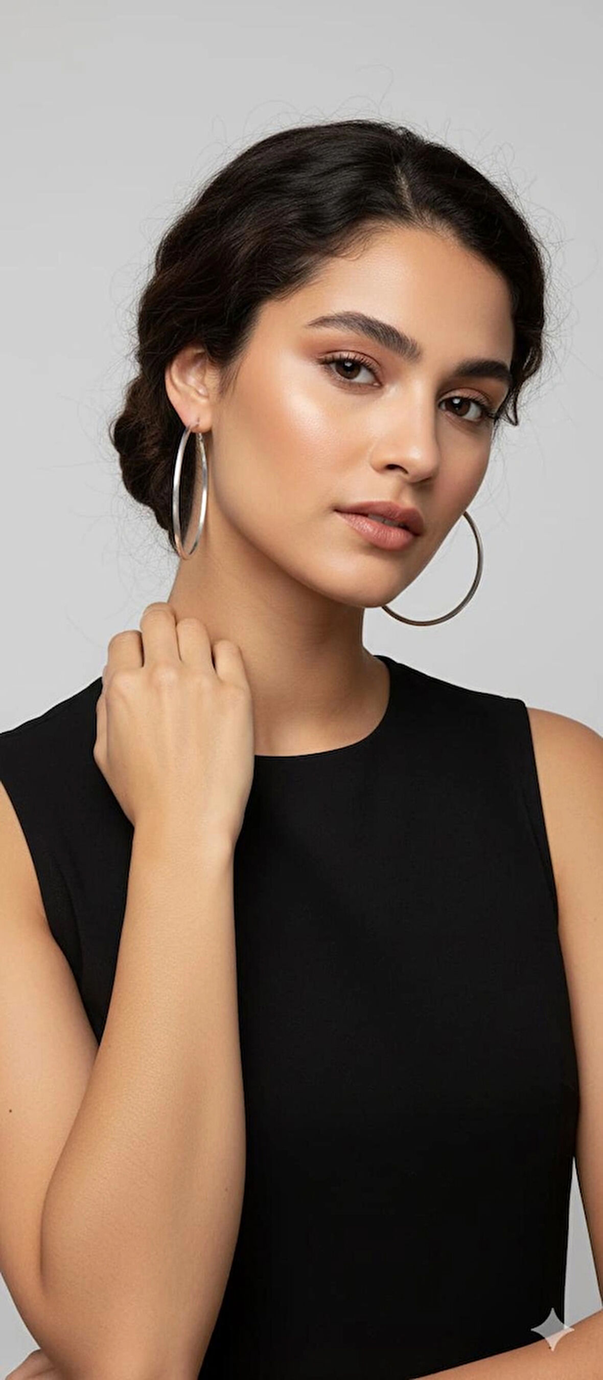 ESU ÇELİK HALKA KÜPE 