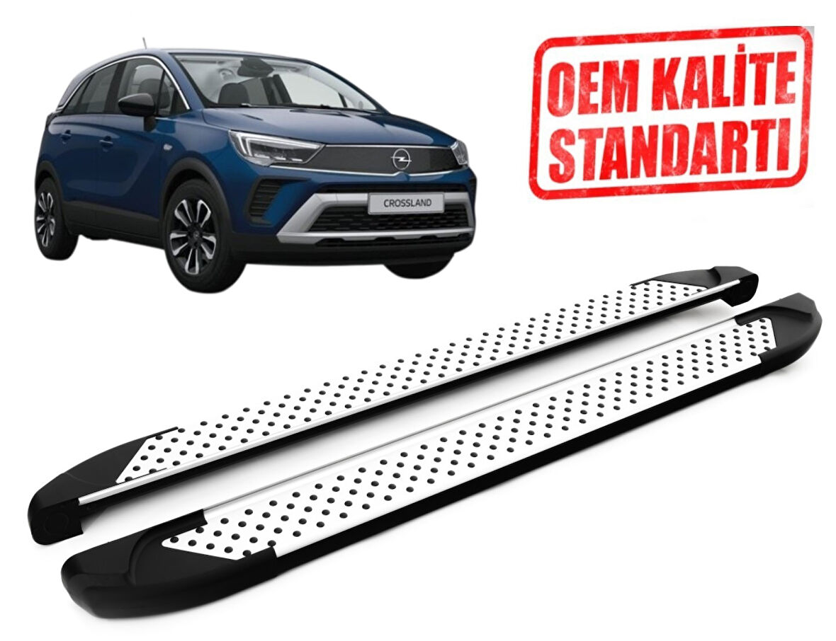 CROSSLAND ARACA ÖZEL SPHR V1 YAN BASAMAK 2017 2018 2019 2020 2021 2022 2023 2024 2025 GRİ