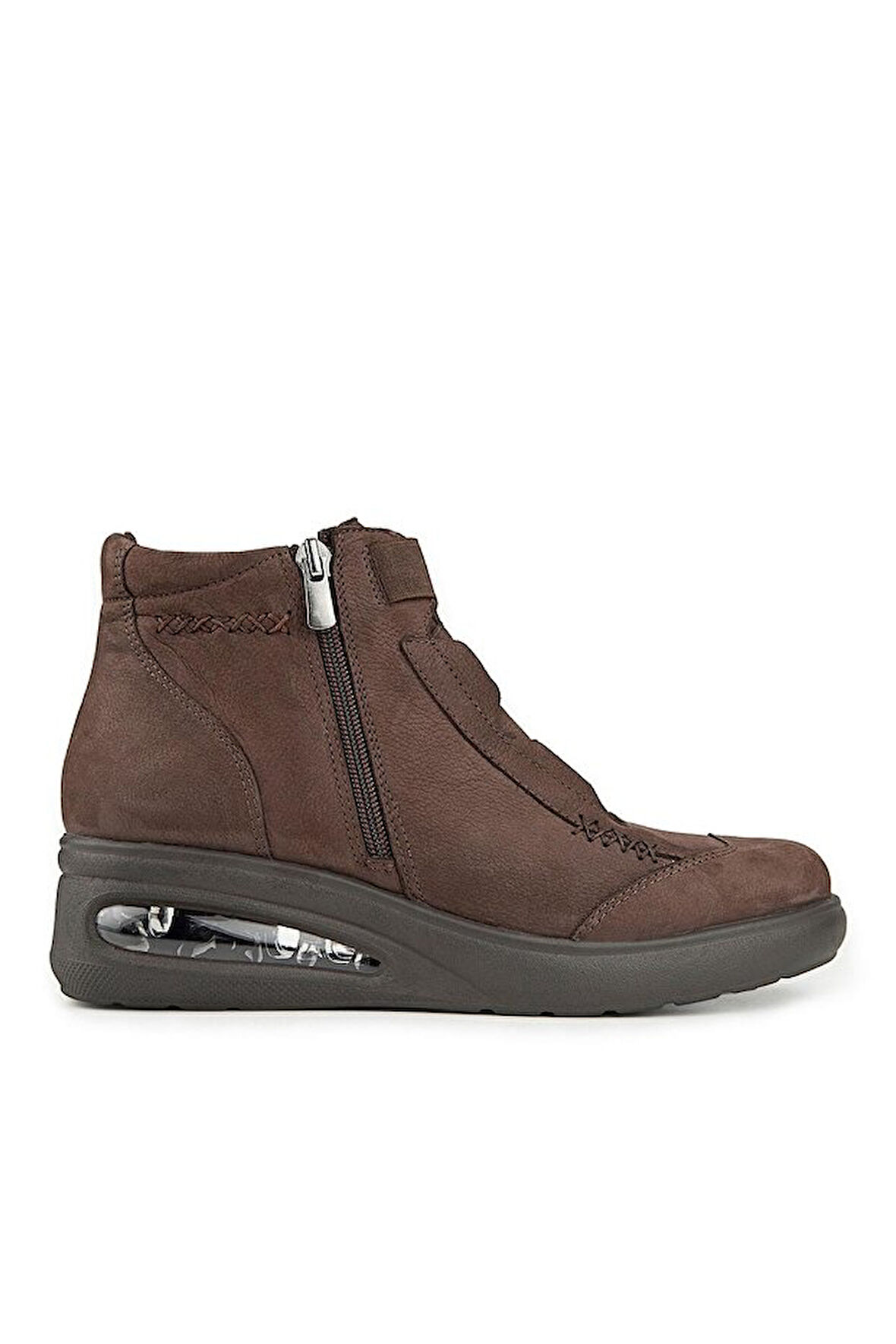 Muya Baie Anatomik Air Max Tabanlı Hakiki Deri Kadın Bot