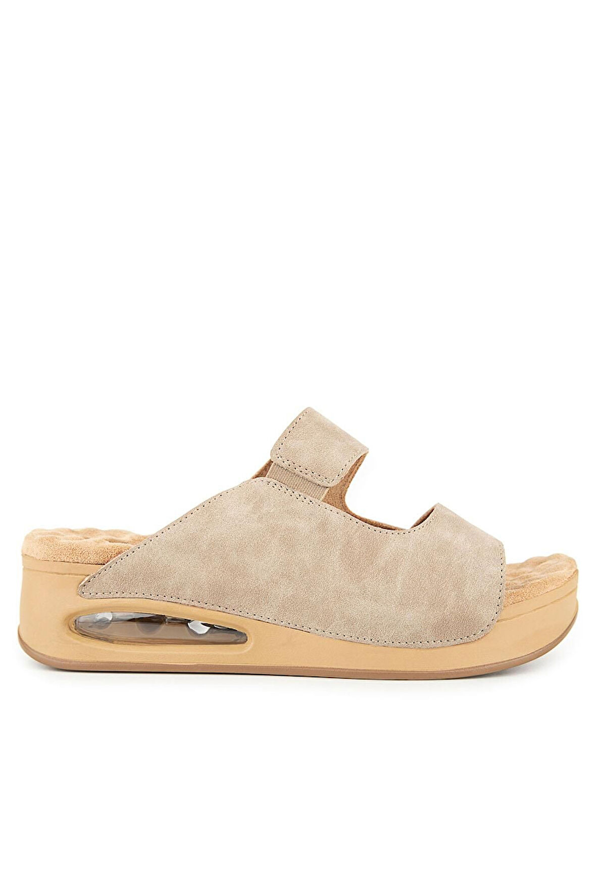 MUYA BESO ANATOMİK AİR MAX TABANLI TOPUK DİKENİ KADIN TERLİK KREM