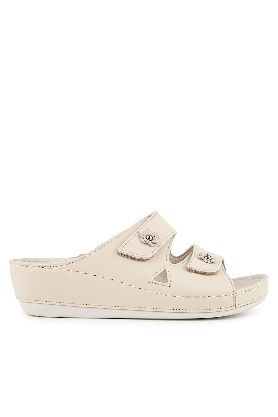 MUYA PURİTA ANATOMİK TABAN DÖRT MEVSİM KADIN TERLİK KREM