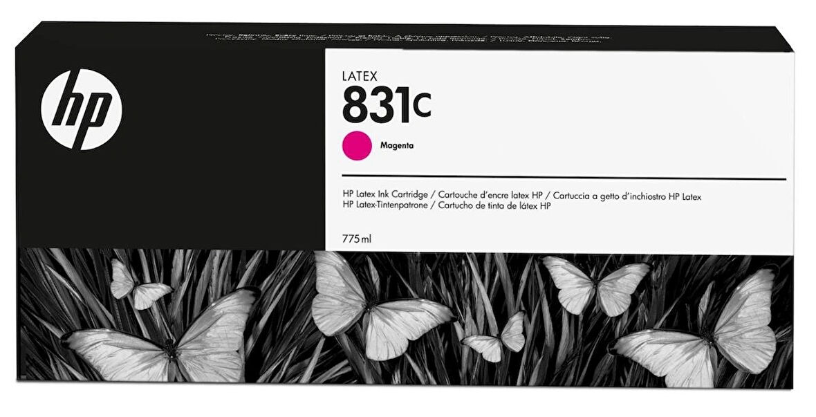 HP 831C Magenta 775 ml. Macenta Orijnal Latex Mürekkep Kartuşu (CZ696A)