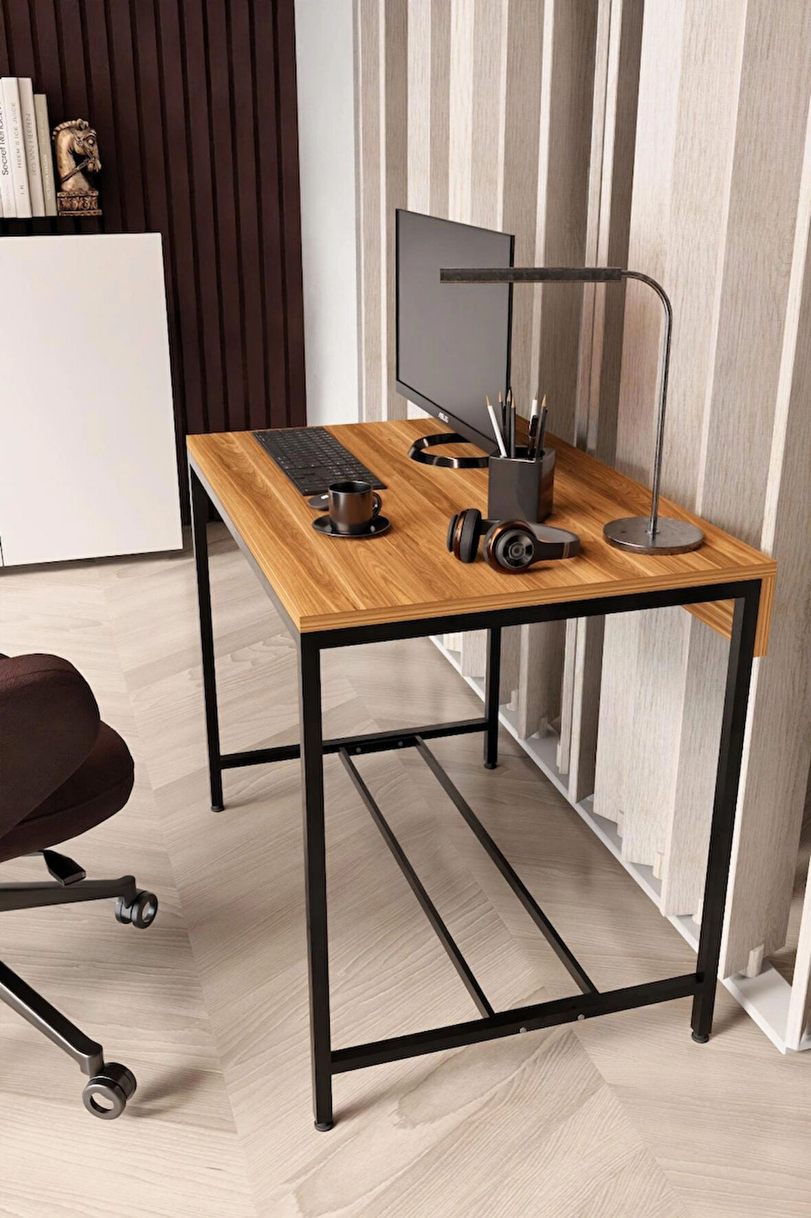  60x90 Cm Çalışma Masası – Bilgisayar Masası, Ofis Masası, Ders Masası, Yemek Masası, Ev ve İşyeri Kullanımı İçin Modern Masa