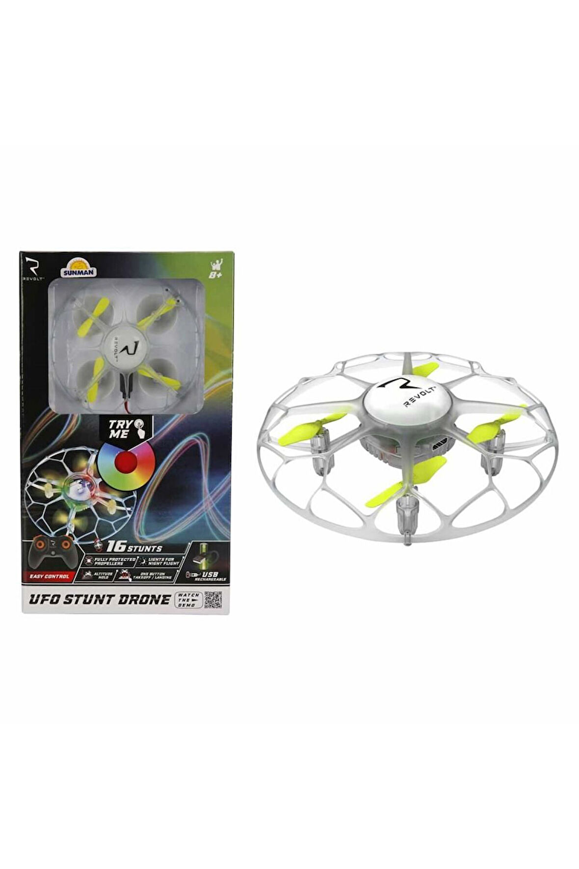 Erkek Çocuk Oyuncak R/C UFO MİNİ DRONE IŞIKLI - 90958 Kız Çocuk Eğitici Oyuncaklar