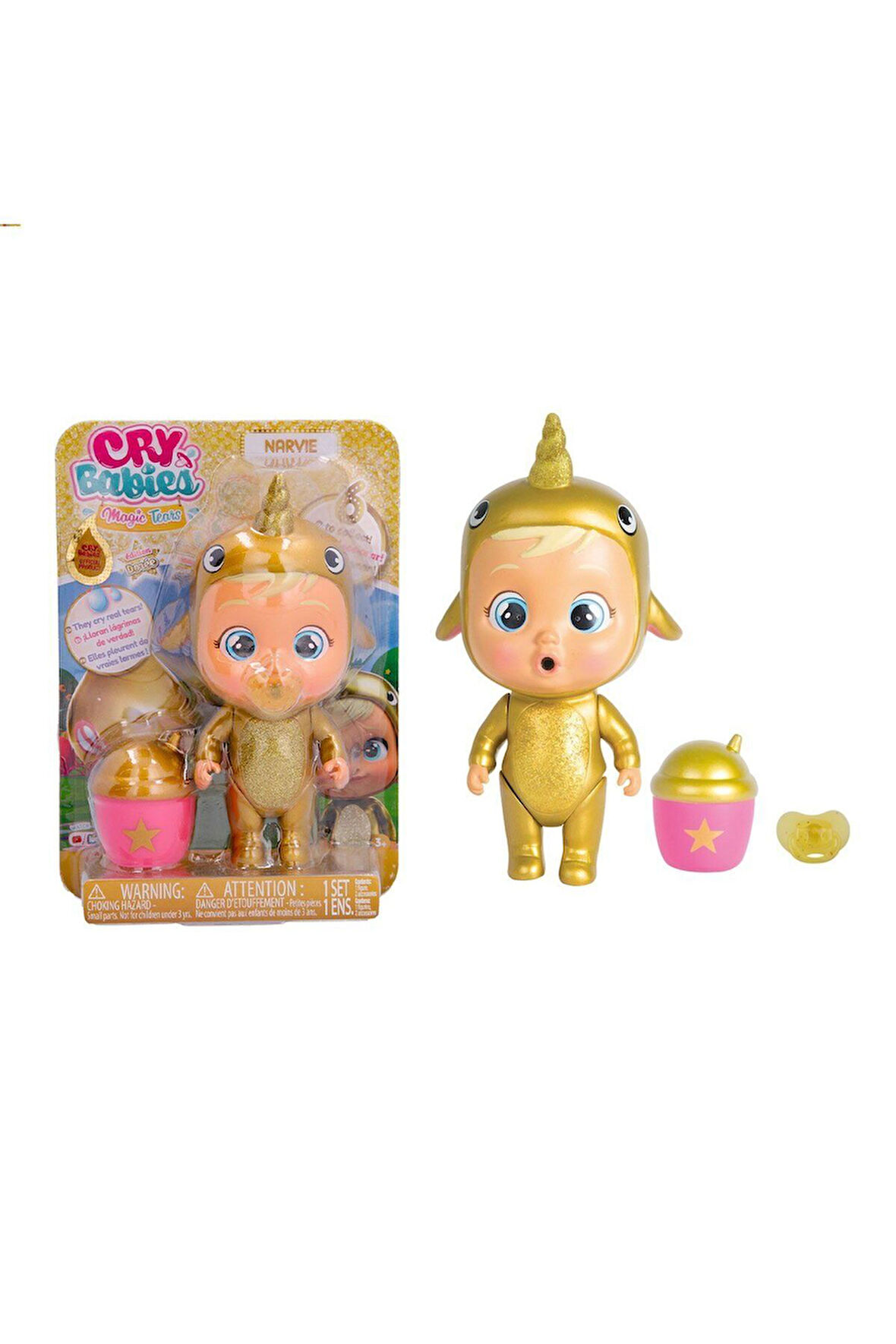 Erkek Çocuk Oyuncak CYM19000 Cry Babies Tears Gold Serisi Kız Çocuk Eğitici Oyuncaklar