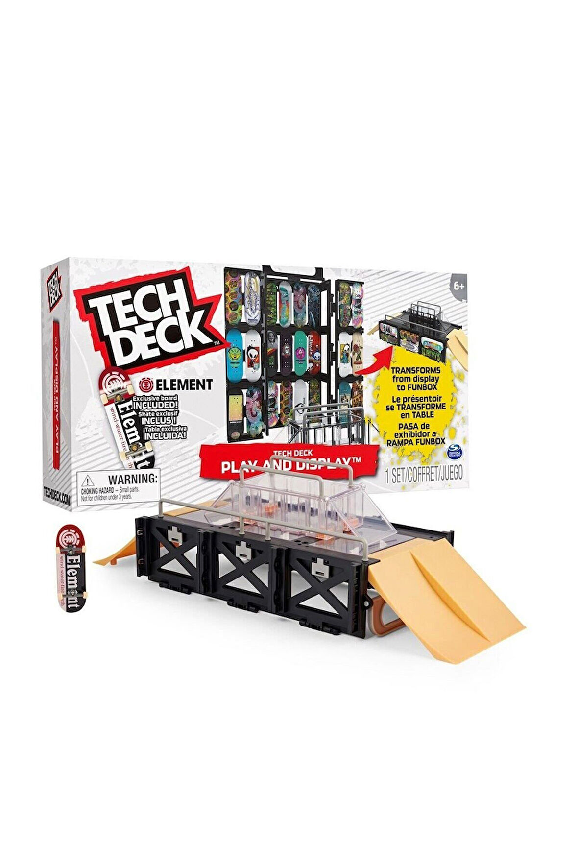Erkek Çocuk Oyuncak 60503 Tech Deck Kaykay Mağazası Oyun Seti Kız Çocuk Eğitici Oyuncaklar
