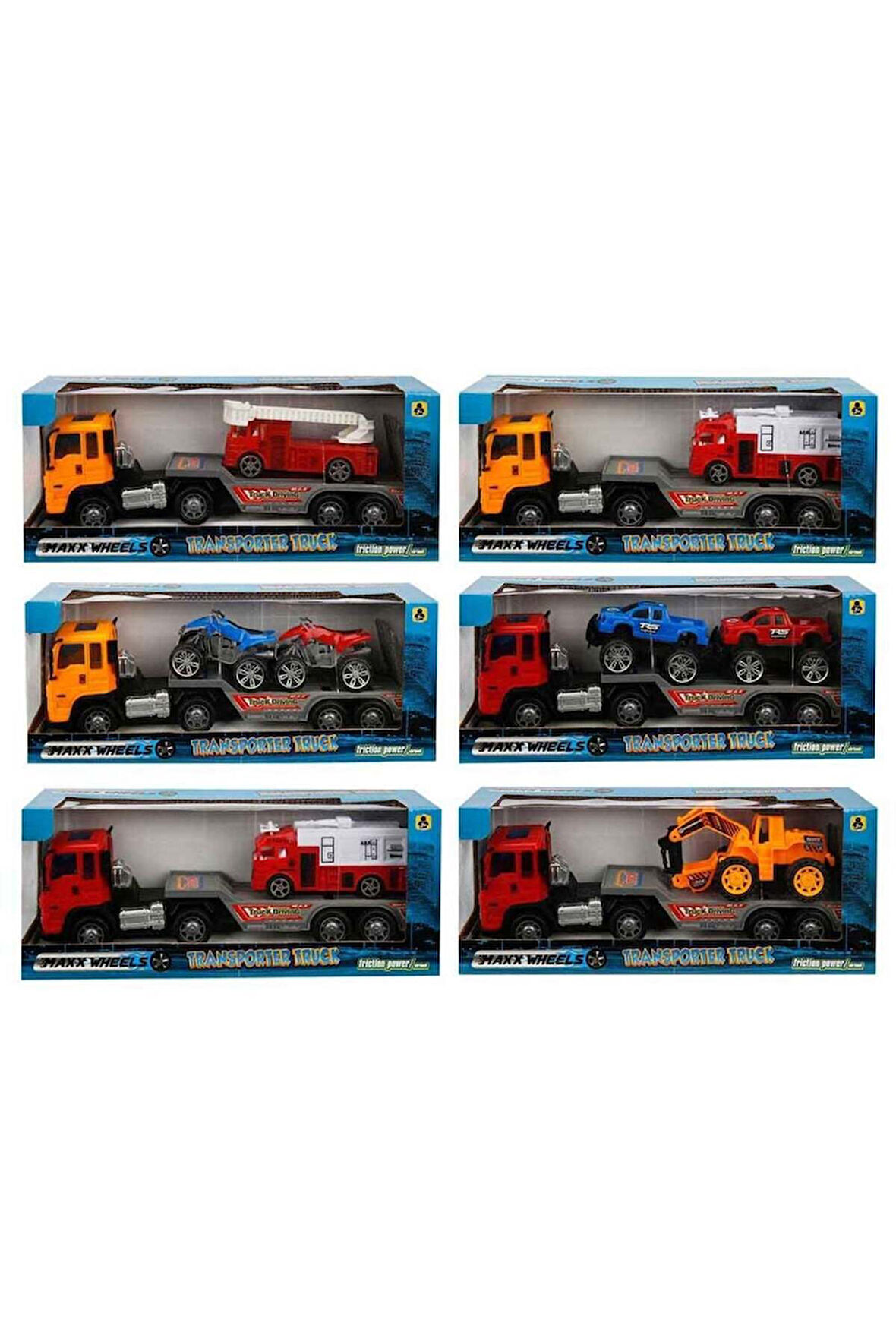Erkek Çocuk Oyuncak Transporter Araçlar Nakiye Tır Taşıyıcı 1adet Fiyatıdır Kız Çocuk Eğitici Oyunca
