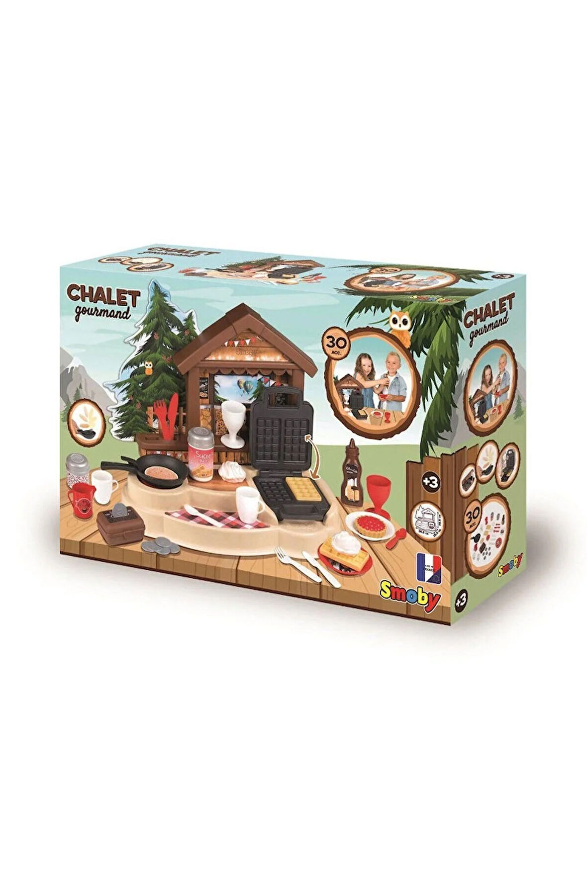 Erkek Çocuk Oyuncak  Gourmand Chalet Dağ Evi Gurme Tüccarı -Smoby Kız Çocuk Eğitici Oyunca