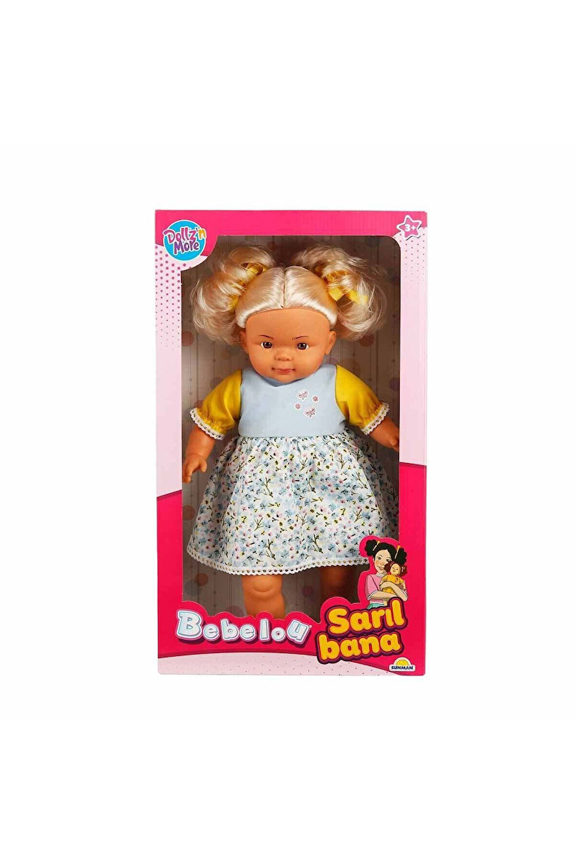 Erkek Çocuk Oyuncak 40052 Bebelou Sarıl Bana Et Bebek 40cm Kız Çocuk Eğitici Oyuncaklar