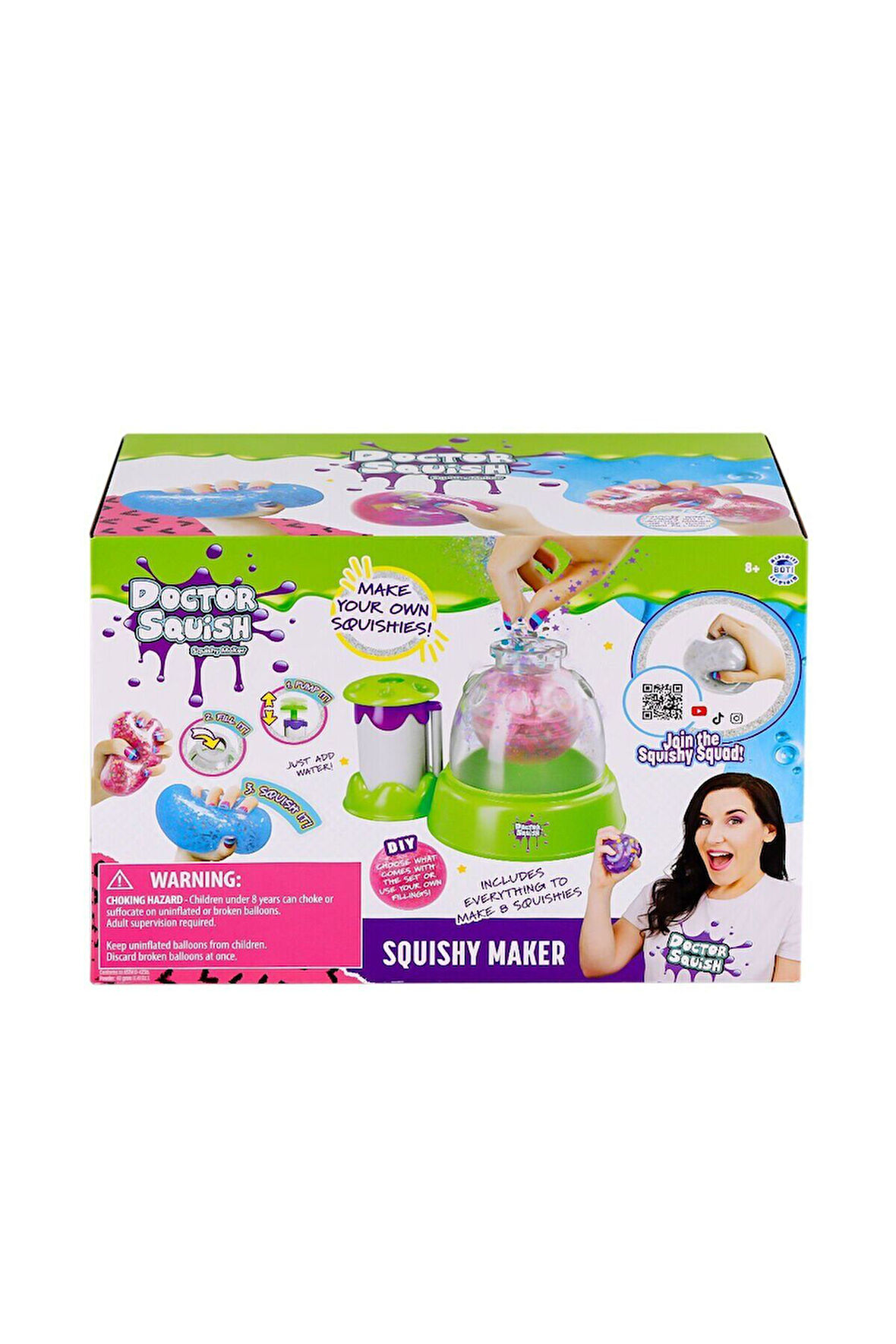 Erkek Çocuk Oyuncak 3426 Doktor Squish Yapım İstasyonu -Başeltoys Kız Çocuk Eğitici Oyuncaklar
