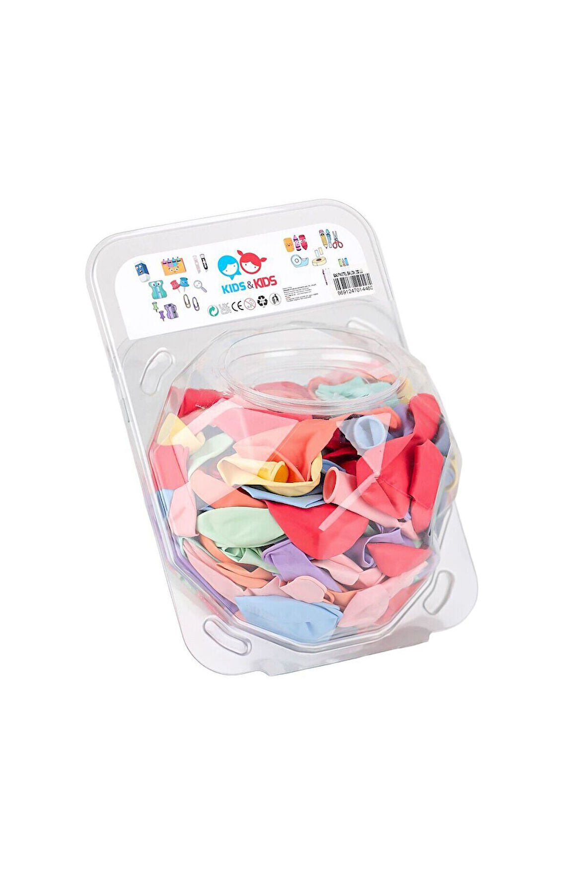 Erkek Çocuk Oyuncak K-5043 Pastel Balon 200lü Kız Çocuk Eğitici Oyuncaklar