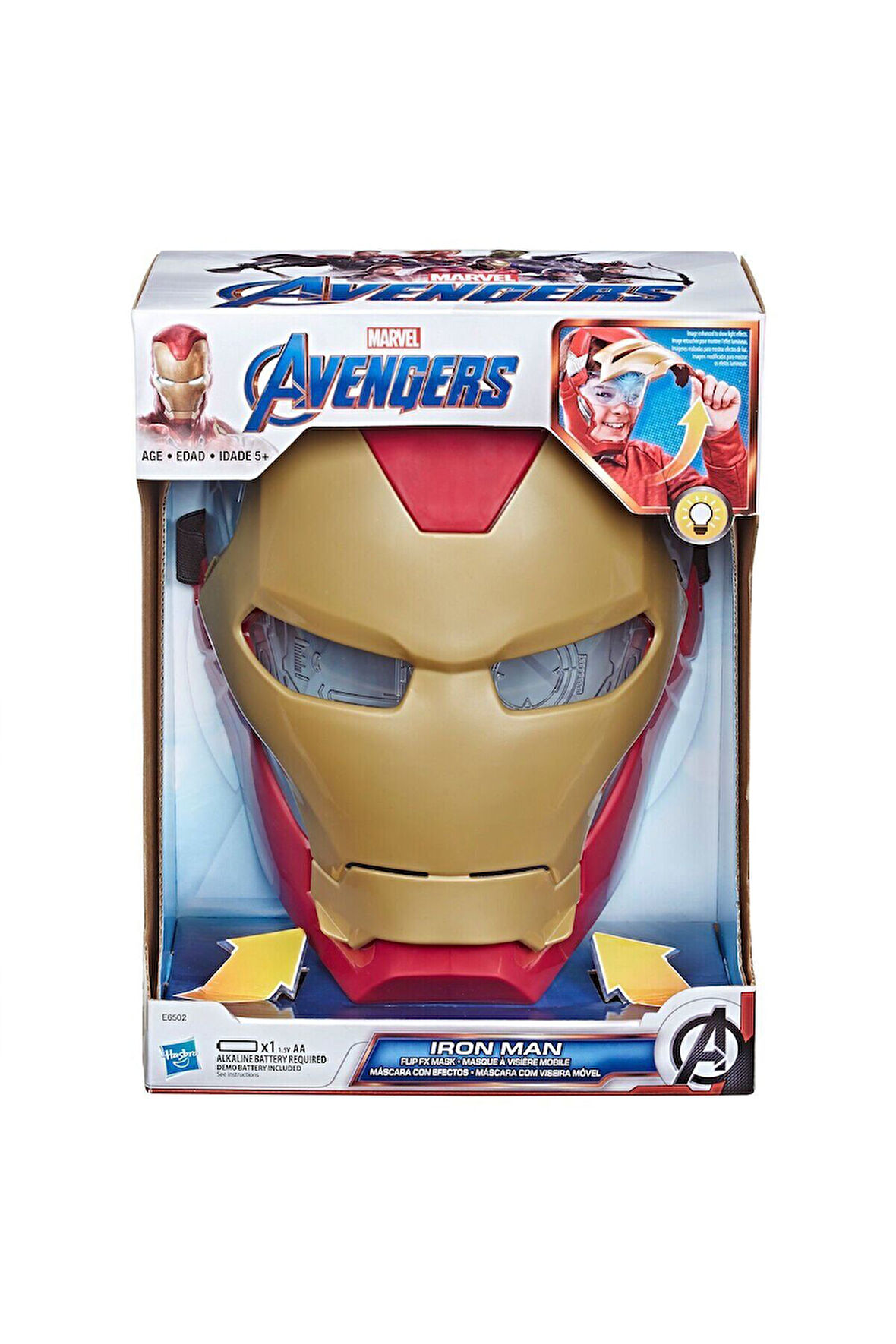 Erkek Çocuk Oyuncak E6502 Avengers Elektronik Maske Kız Çocuk Eğitici Oyuncaklar
