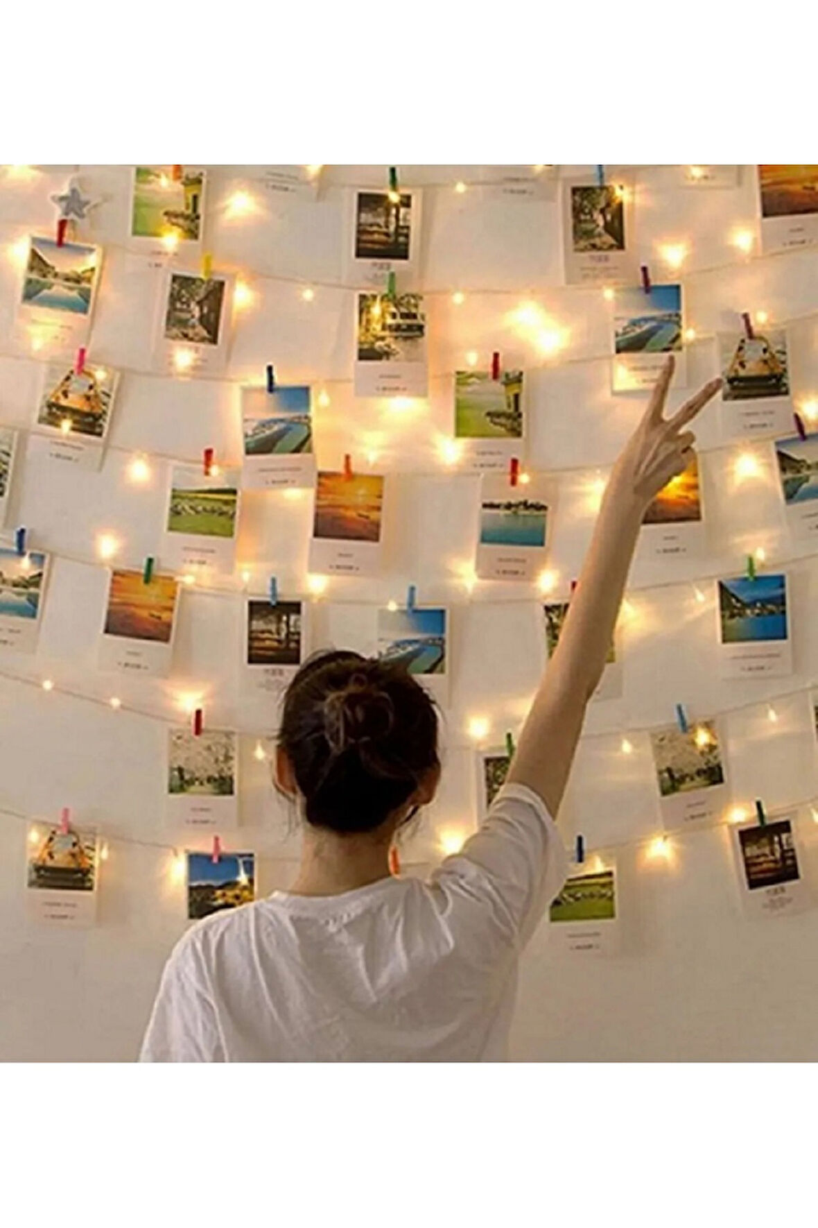 Çocuk Gelişim Oyuncaklar Peri Led Işık 10 Metre (sarı) dekoratif Peri Led Günışı Kız Erkek Çocuk Oyu
