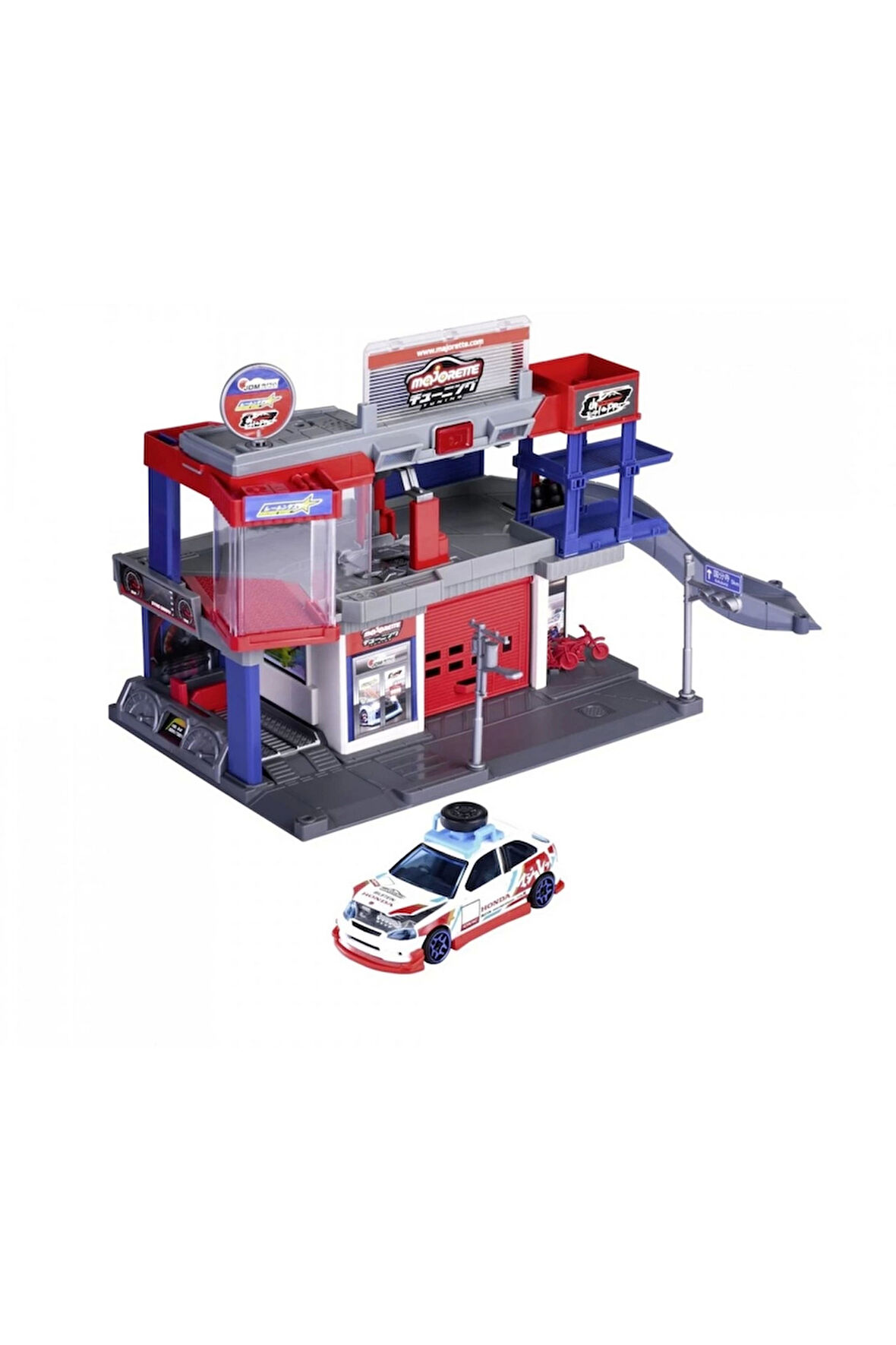 Erkek Çocuk Oyuncak Majorette Japan Serisi Garaj Seti Kız Çocuk Eğitici Oyuncaklar